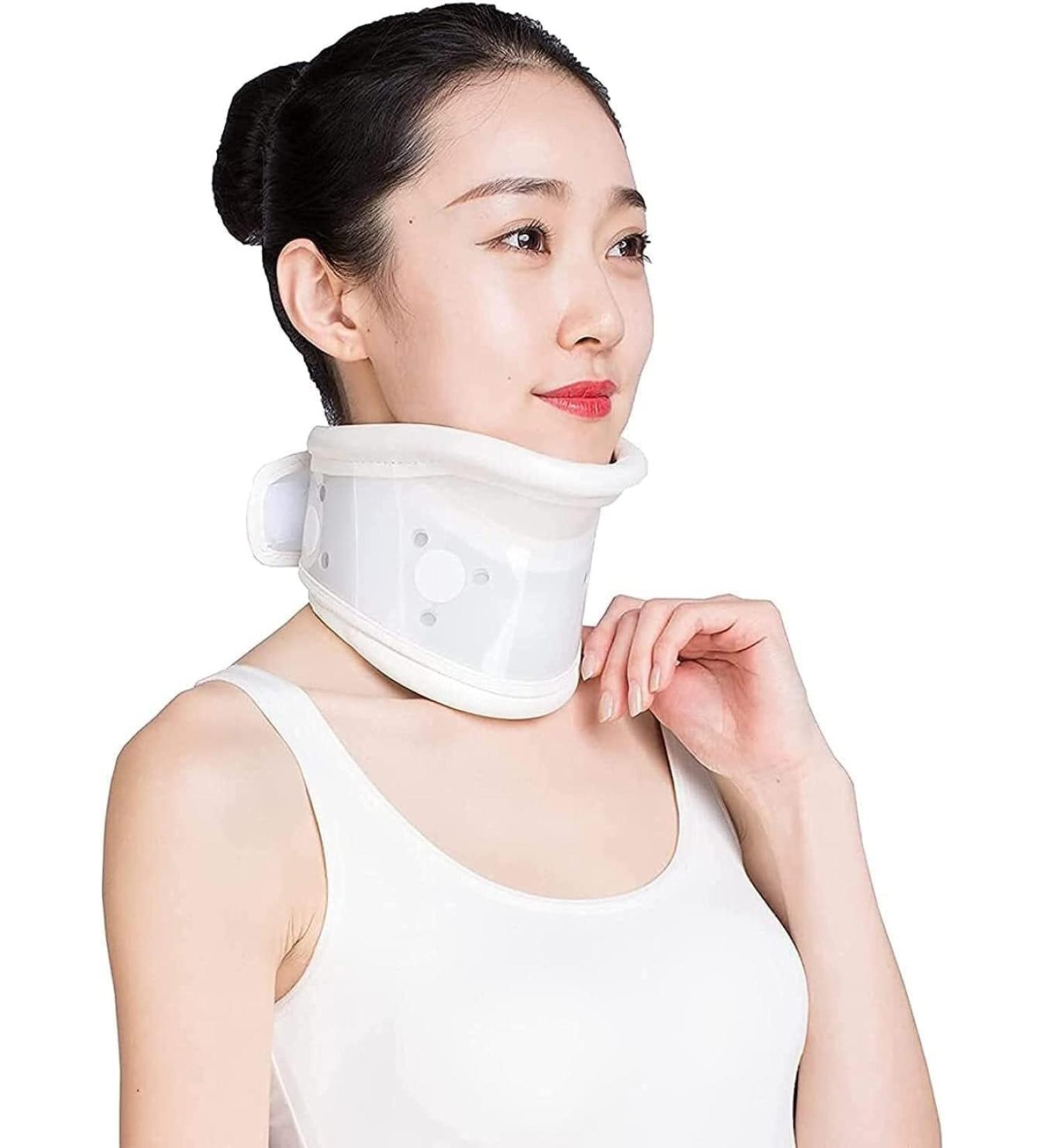 JLASDR Adjustable Neck Brace - Premium Cervical Traction Collar for Neck Pain Relief & Support - Buy Online on GoSupps.com