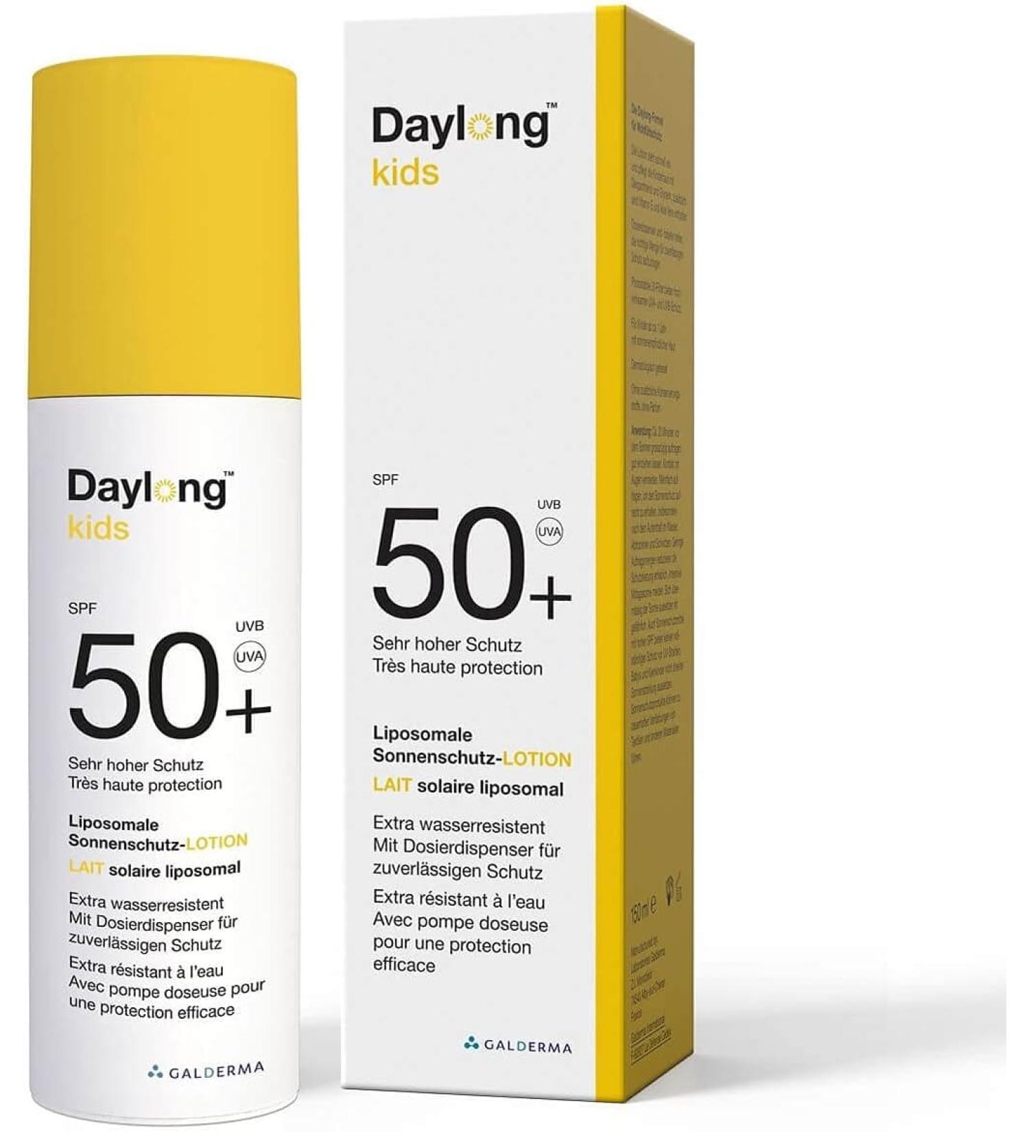 Buy Daylong Kids Liposomal Sun Lotion SPF 50 - 5 oz Sunscreen for Children | Fast International Shipping - Buy Online on GoSupps.com