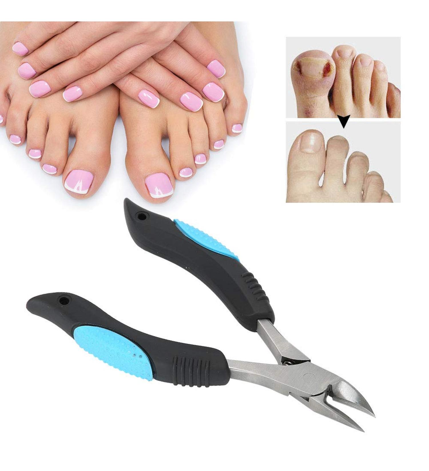 nippers nail cuticle clipper 15 6 2 ingrown toe nail clippers fingernail toenail cuticle scissors pedicure cutter tool clipper clippers - Buy Online on GoSupps.com