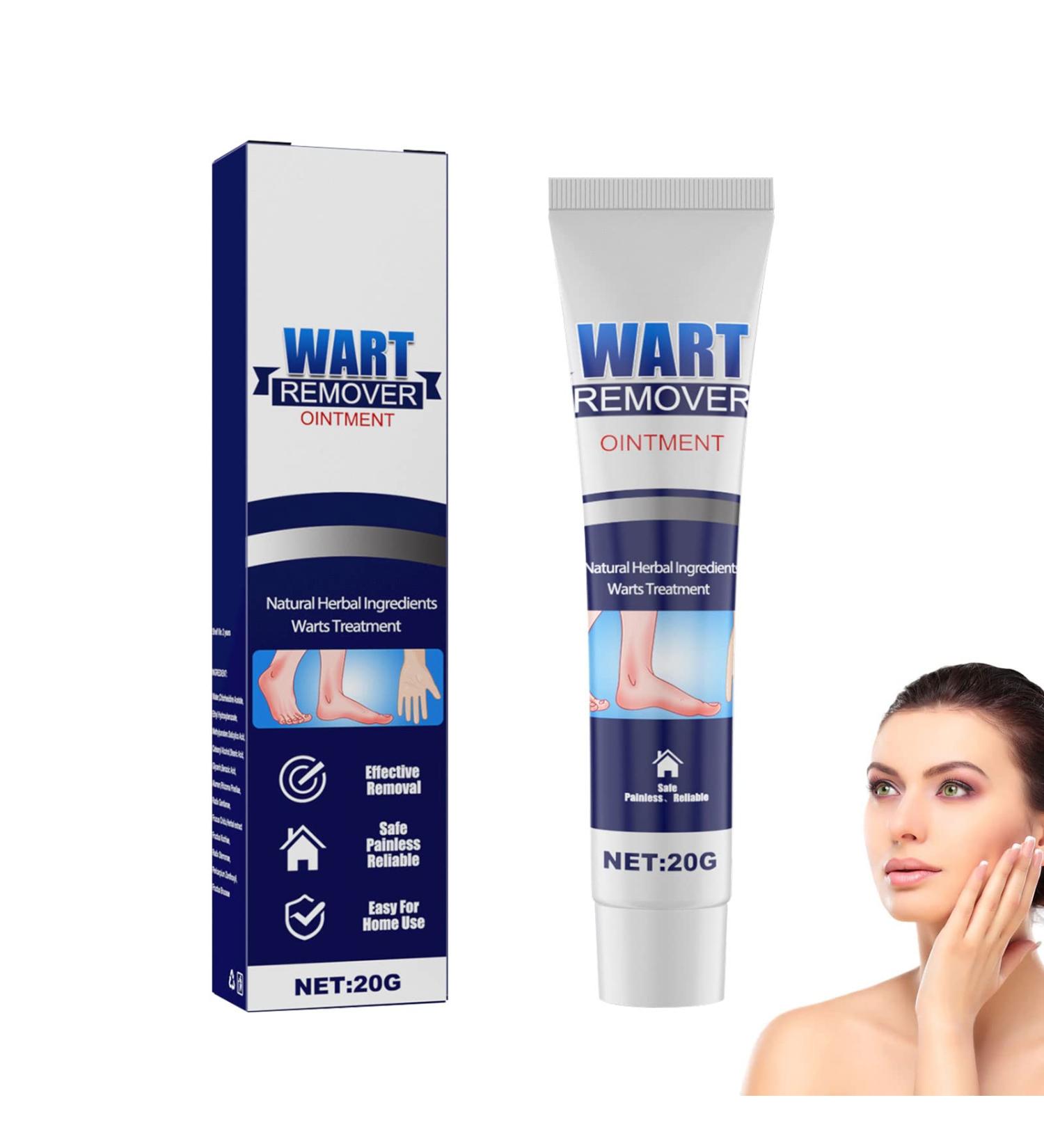 SCOBUTY Wart Remover Cream - Natural & Painless Treatment for Hands, Genital, Face - Easy & Safe Application - 0.02kg - Buy Online on GoSupps.com