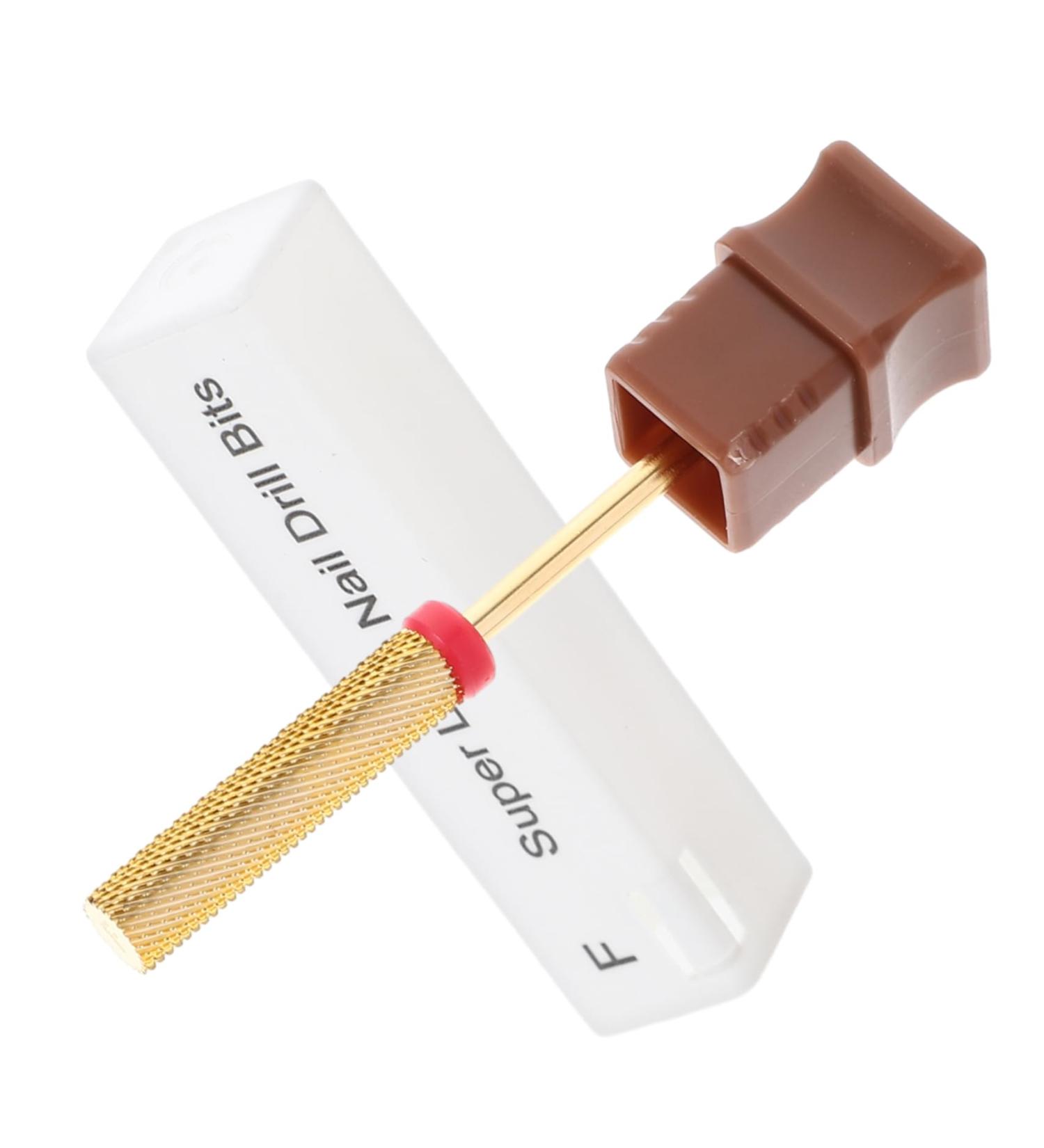 nail drill bits drills manicure supplies carbide drill bits for nails nail bit nails drill bits cuticle nail drill bit cuticle drill bits Tungsten steel set super long - Buy Online on GoSupps.com