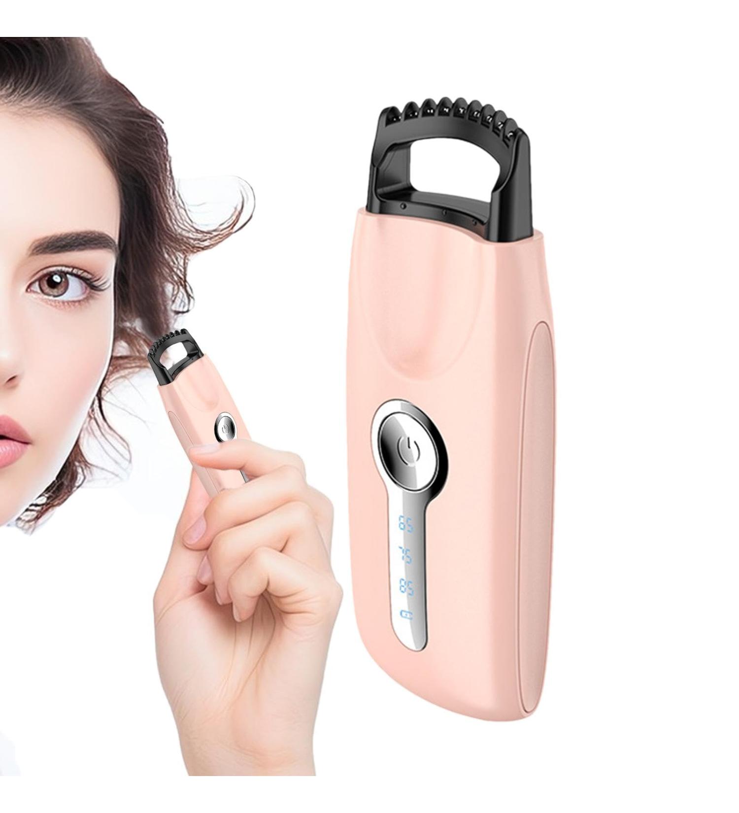Heated Eyelash Curler - Heated Beauty Eyelashes Curler - Quick Heating Eyelash Heat Curler for Long-Lasting Curl Rechargeable Portable Lashes Heating Curler for Naturally Lifted Eyelashes - Buy Online on GoSupps.com
