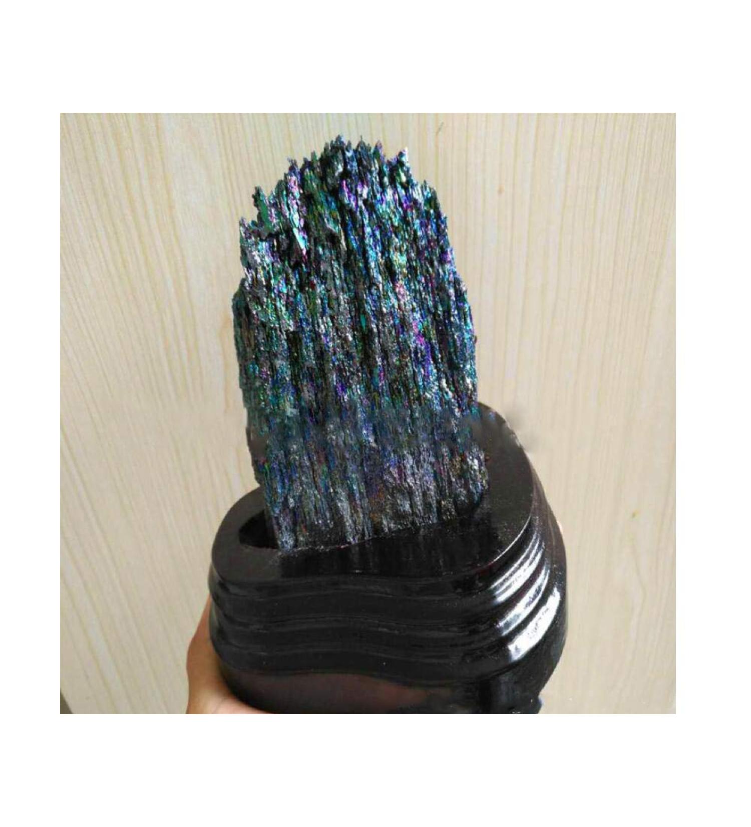 Natural Crystal Rough 1.1 lb Natural Carborundum Rock Rainbow Cluster Home Decoration Gem Specimen Figurine (Color : Quartz Rainbow B) - Buy Online on GoSupps.com