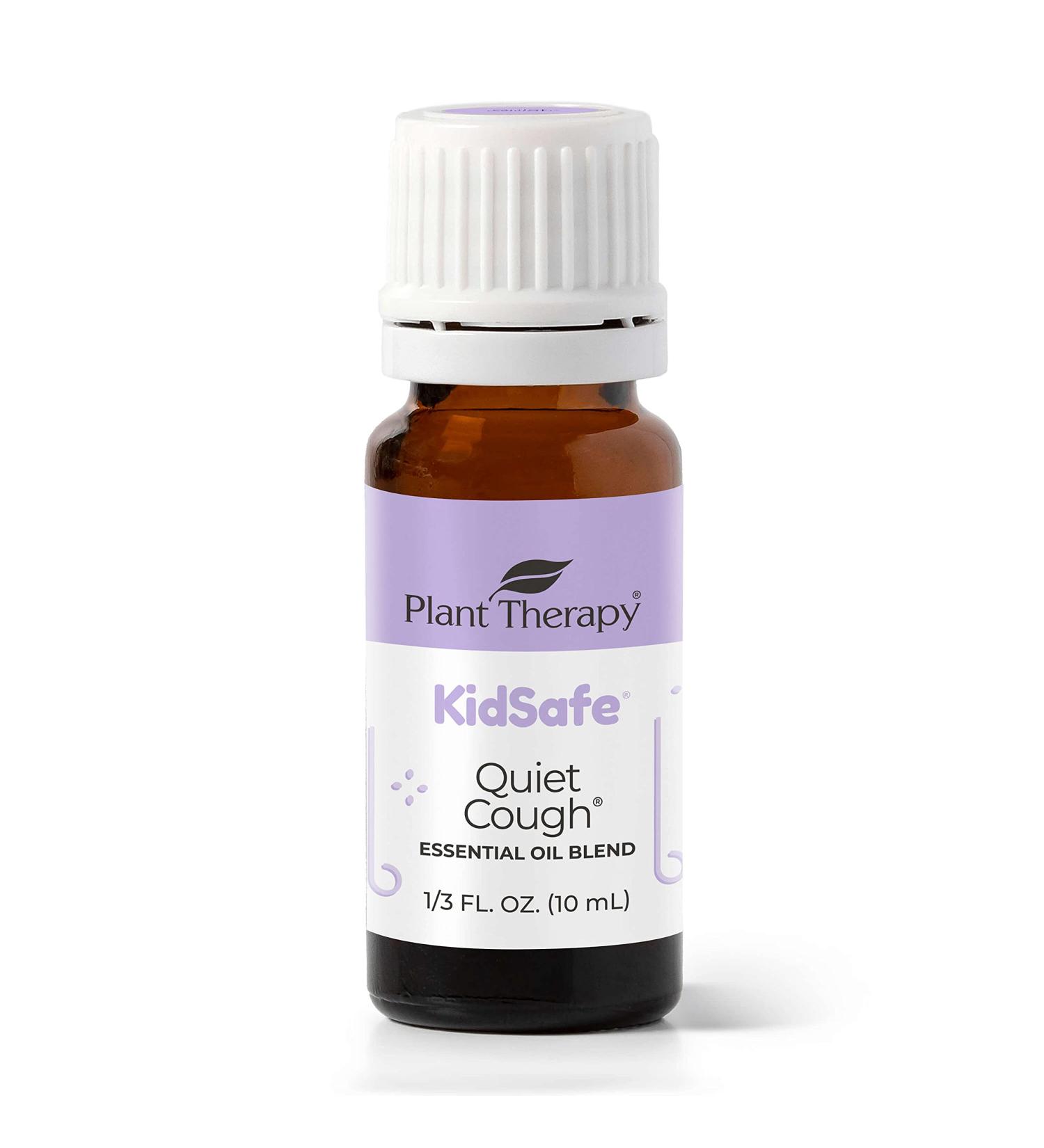Plant Therapy Quiet Cough KidSafe Essential Oil Blend 10 mL - 100% Pure Therapeutic Grade Oil - 0.34 Fl Oz - Buy Online on GoSupps.com