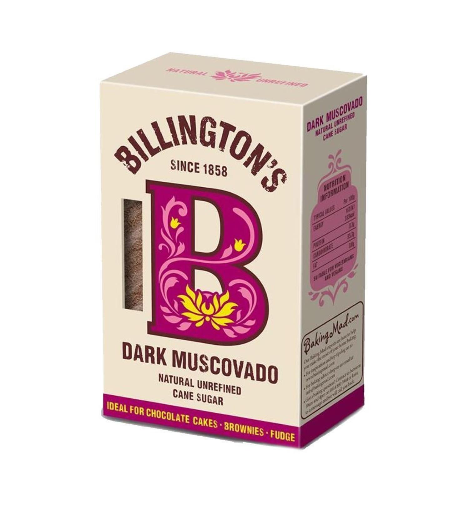 Billington's | Sugar - Dark Muscovado | 10x500g