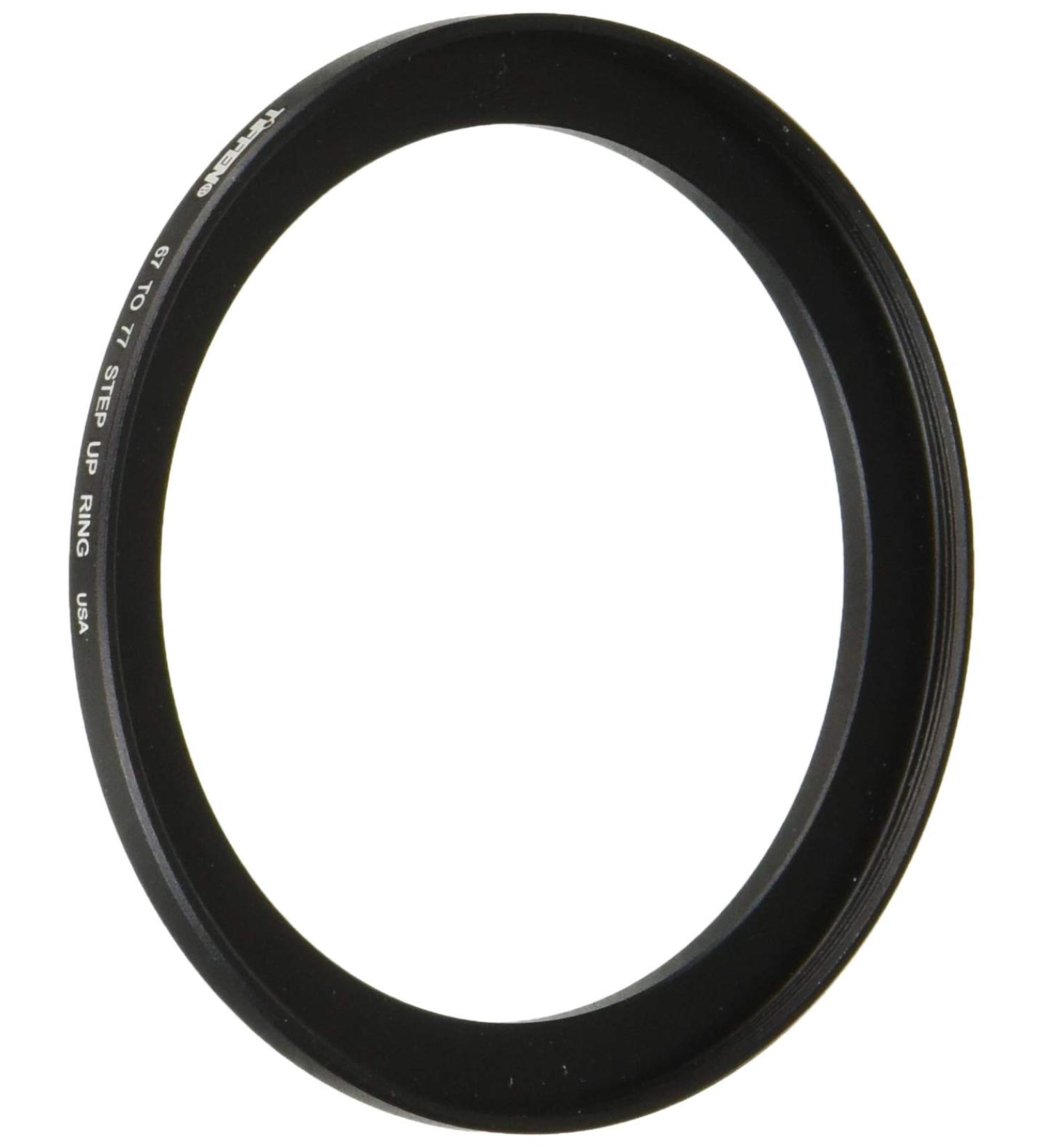 Tiffen 67mm-77mm Step Up Filter Ring - High-quality Camera Lens Filter Adapter - Buy Online on GoSupps.com
