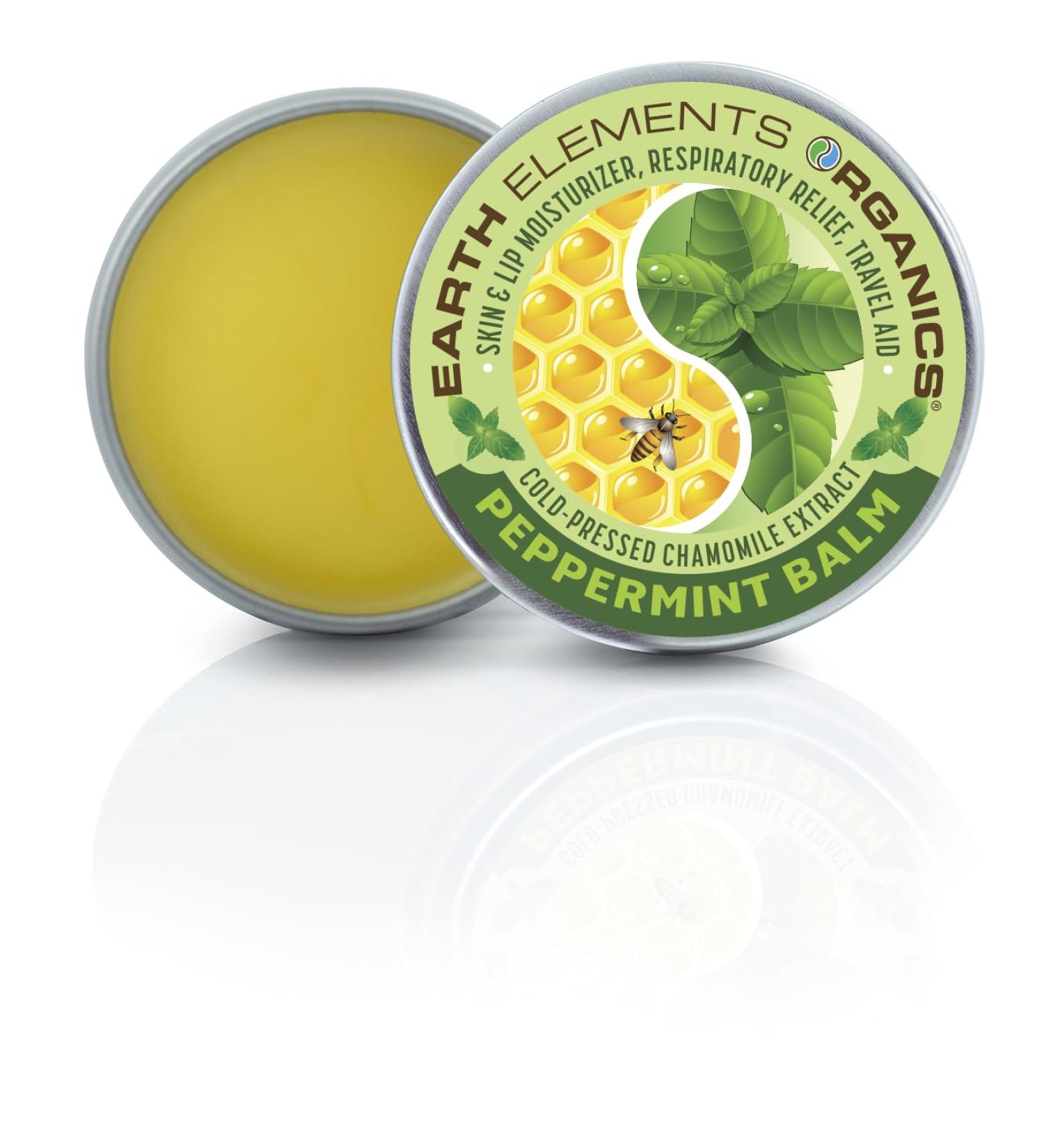 Peppermint & Chamomile Oil Balm - Soothing Home Remedy for Lips Nose & Chest | Ideal for Morning Pregnancy Travel | 1oz/30g - Buy Online on GoSupps.com