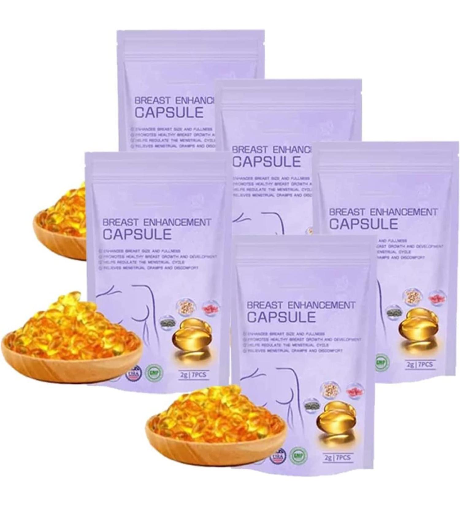 DUBUSH Charmup Breast Enhancement Capsule - Fast Sagging Firming & Lifting, 5pcs - Buy Online on GoSupps.com