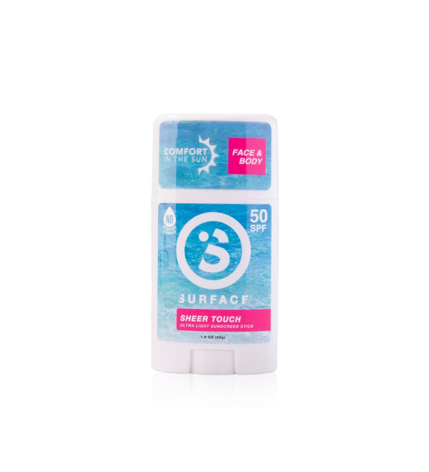 Reef Friendly SPF 50 Body Sunscreen Stick - Ultra-Light Formula | Broad Spectrum UVA/UVB Protection | Water Resistant 80 min | Cruelty & Paraben Free - Buy Online on GoSupps.com