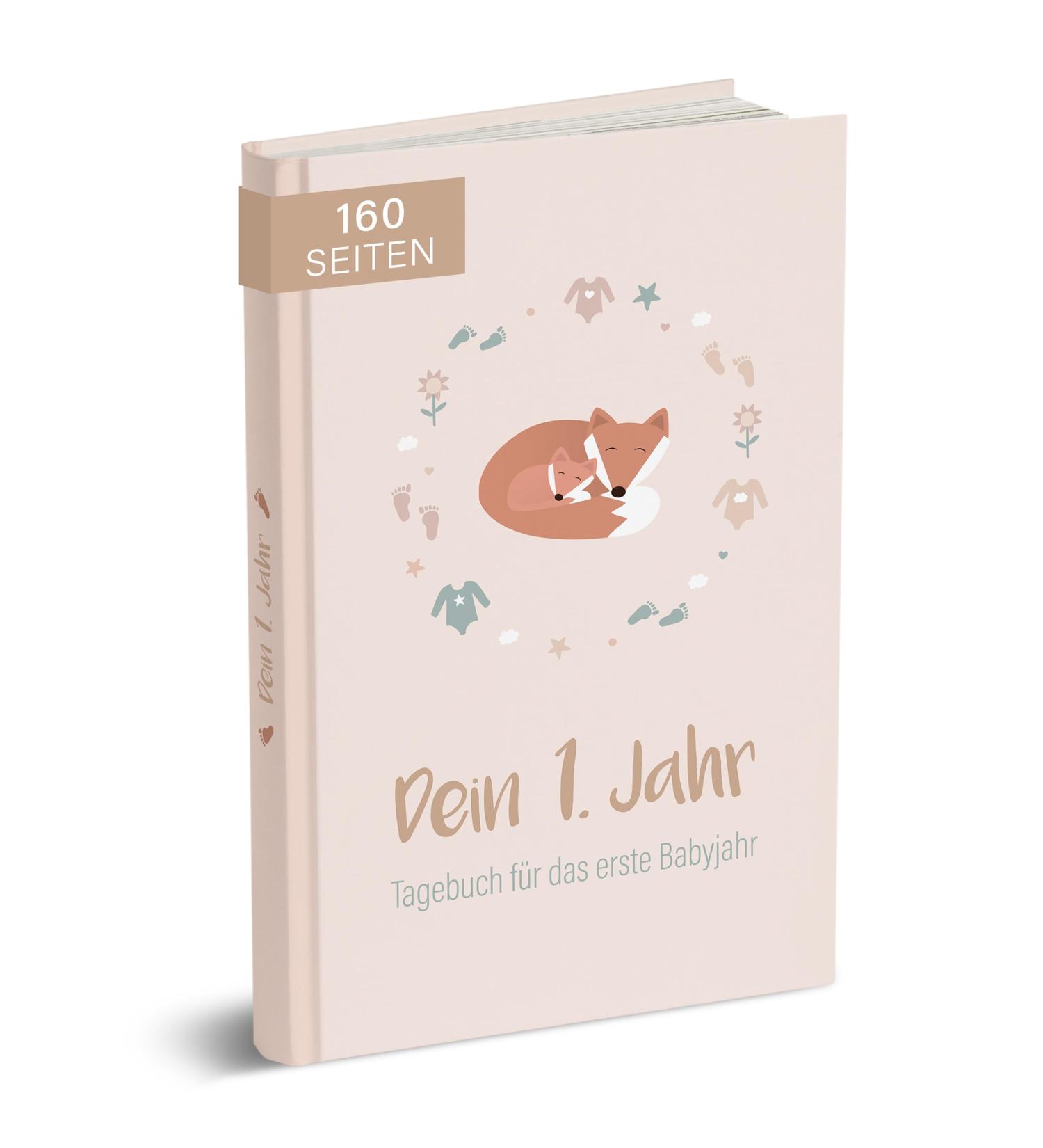 Mintkind Baby Album Your First Year of Life - Personalized A5 Baby Photo Album & Diary | Perfect Gift for Boys & Girls | Create Cherished Memories from 0 Months - Buy Online on GoSupps.com