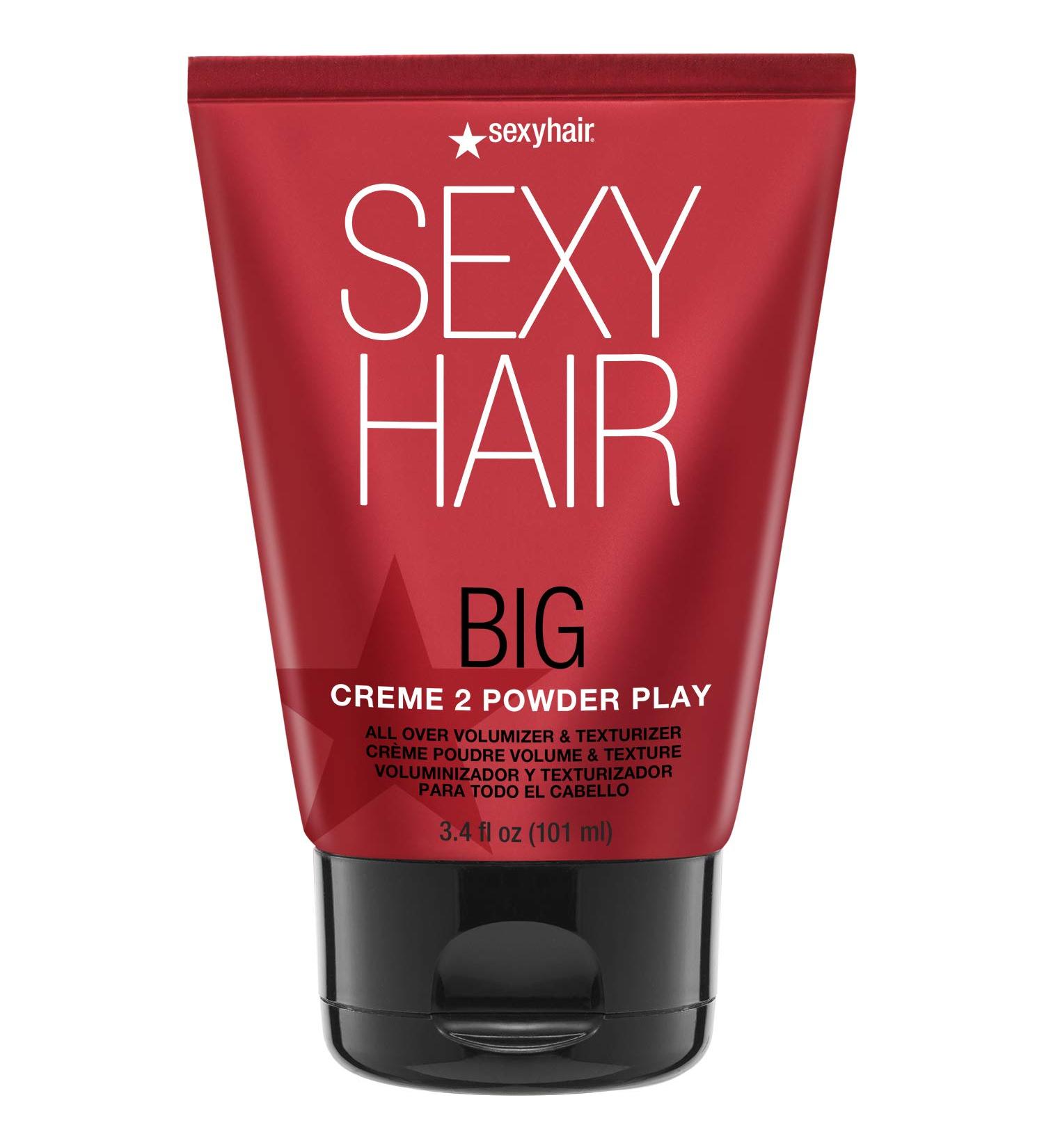 SexyHair Big Cr me to Powder Play Volumizer 3.4 Oz - All Hair Types | Up to 100% More Volume - Buy Online on GoSupps.com