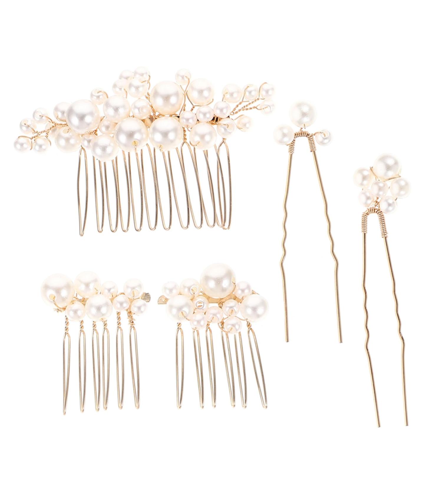 SOESFOUFU Girl Headpiece 1 Set Piece wedding decoration bridal hair comb hair accessory for women vintage wedding decor bride hair clip vintage hair clips girls hair clips Metal accessories - Buy Online on GoSupps.com