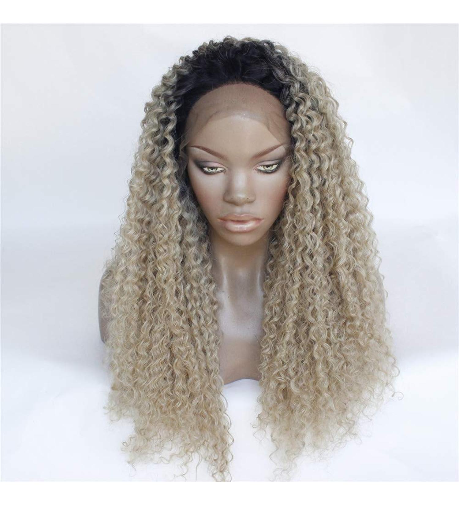 Buy Gradient Small Roll Front Lace Wig | Premium Chemical Fiber Wig for Stunning Styles - Buy Online on GoSupps.com