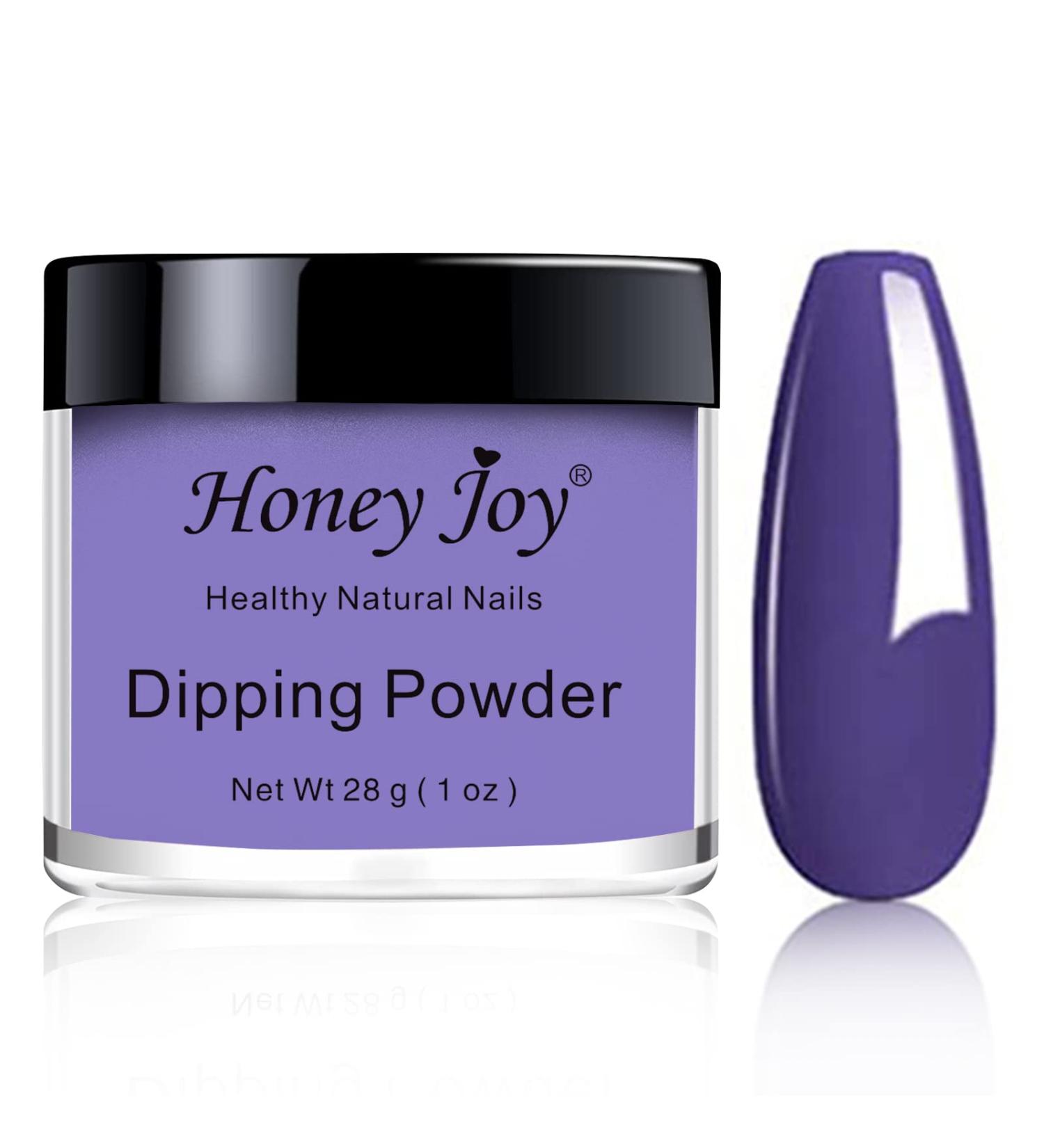 28g/Box Purple Dipping Powder - No Lamp Cure, Gel-Like Nails, Natural Dry - Nail Salon Quality - HJ-ND064B-No.56 - Buy Online on GoSupps.com