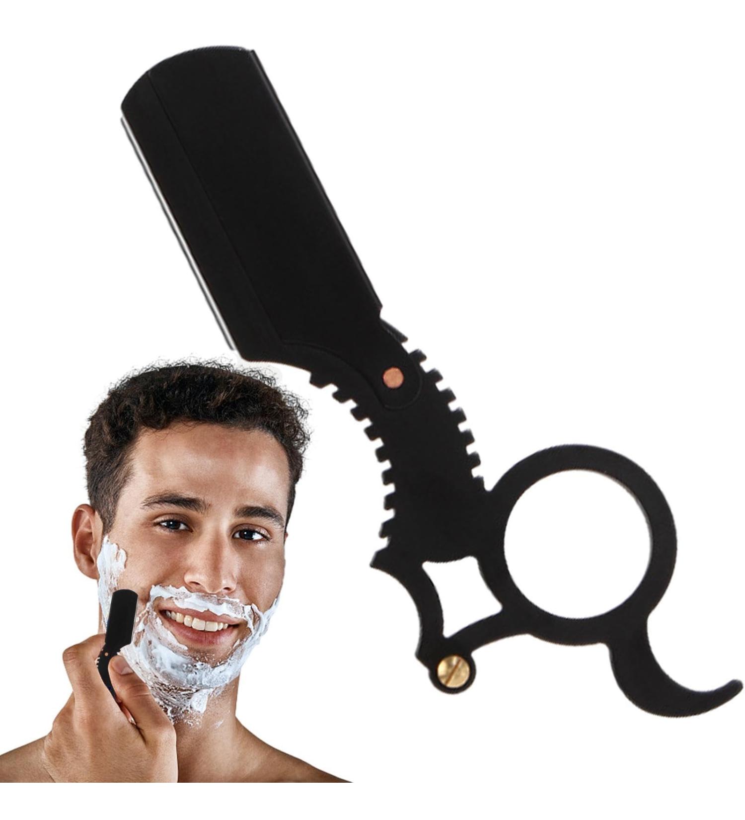 Fowybe Cut-Throat Razor - Professional Shaving Tool for Men | Perfect for Home Travel Camping & Outdoor Adventures - Buy Online on GoSupps.com