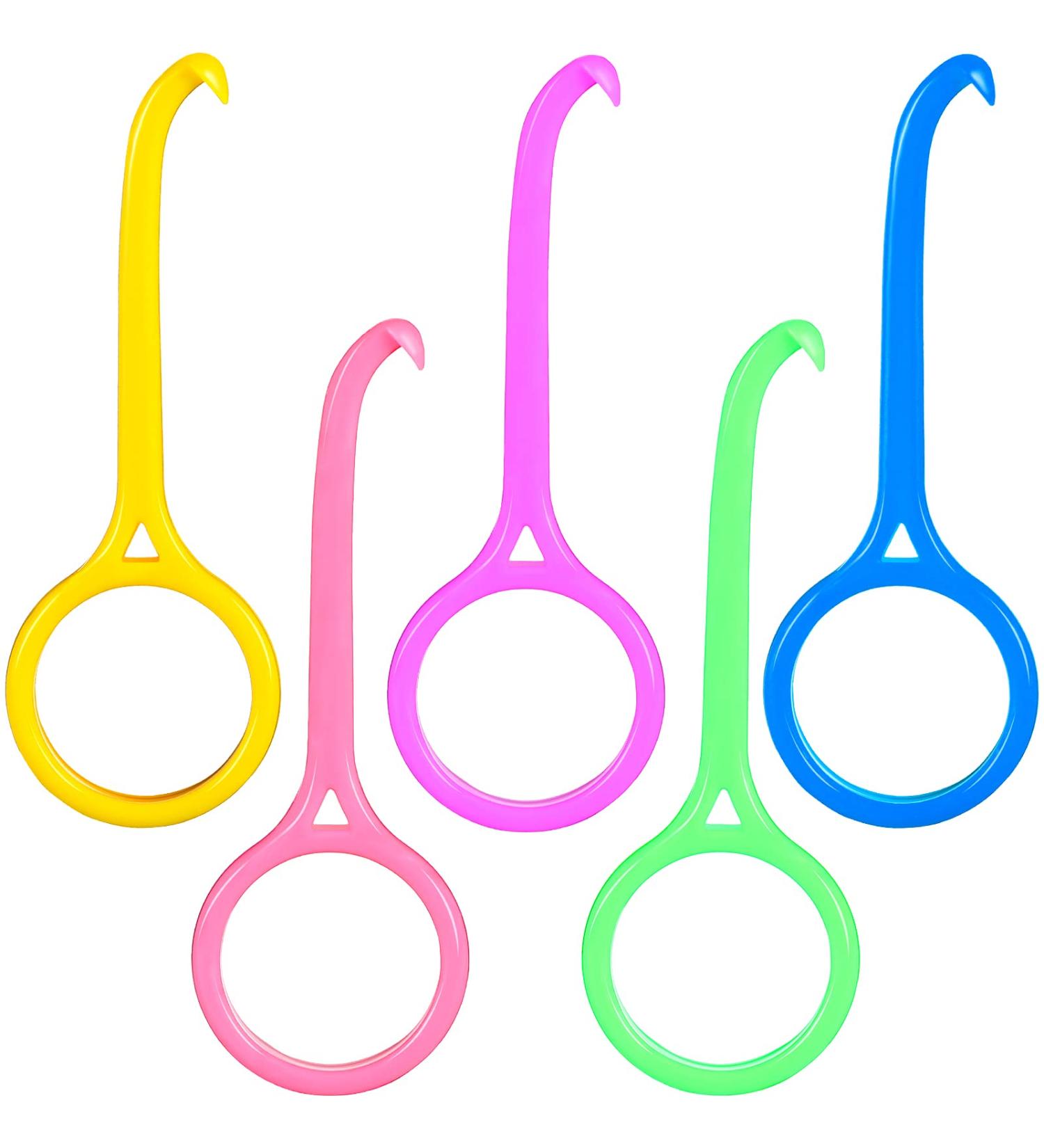 5-Piece Aligner Removal Tool Kit - Invisible Braces Remover for Tooth Cleaning - Oral Care Set (Purple, Yellow, Pink, Green, Blue) - Buy Online on GoSupps.com