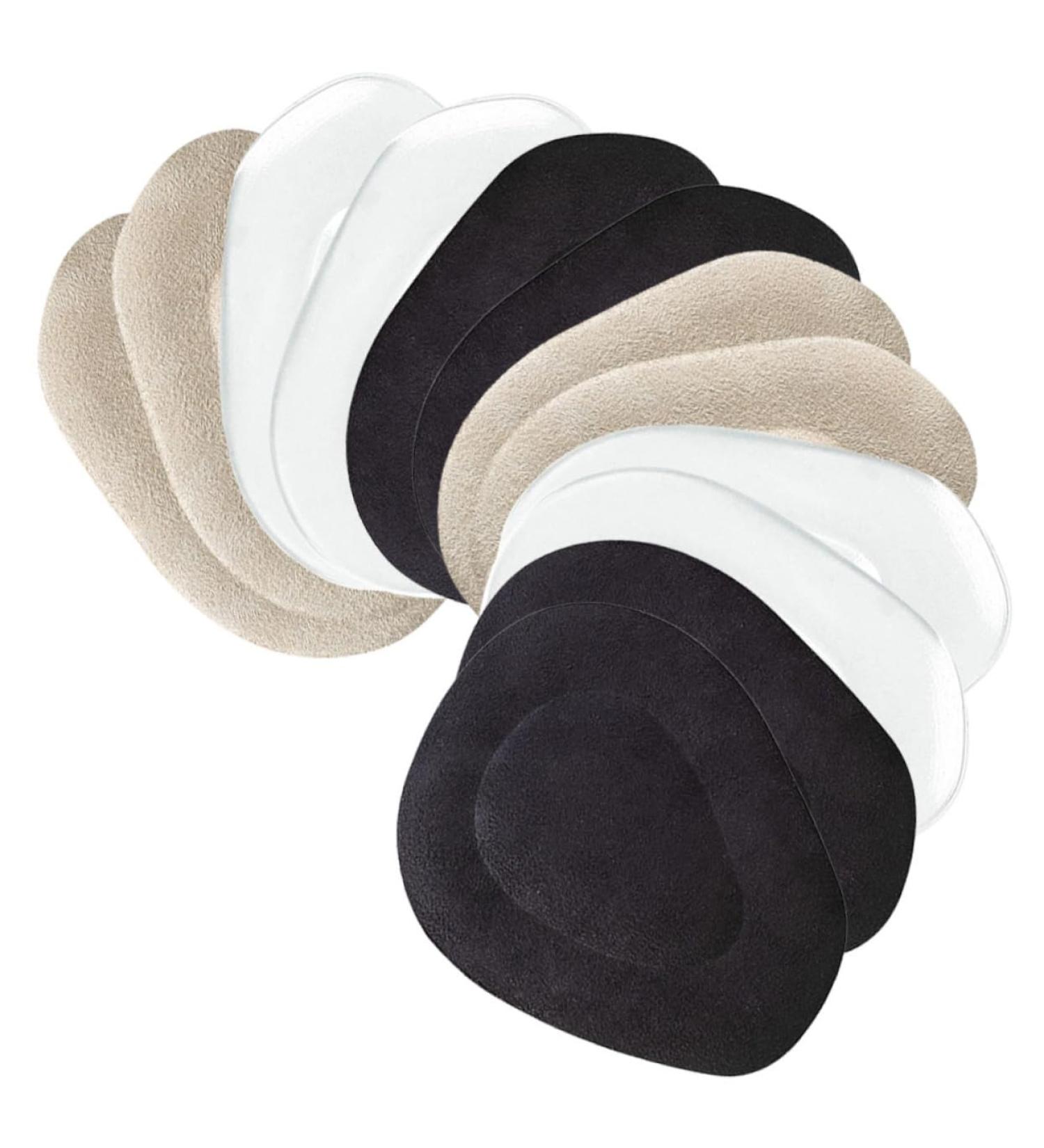 NOLITOY 6 Pairs Forefoot Pad & Neuroma Pad - Heel Cushions & Adhesive Shoe Inserts for Comfort | Women's Insoles & Half Pads - Buy Online on GoSupps.com