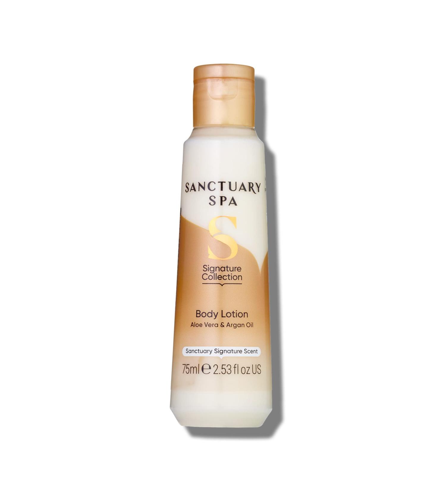 Sanctuary Spa Body Lotion Vegan Body Moisturiser Cruelty Free 75ml - Buy Online on GoSupps.com