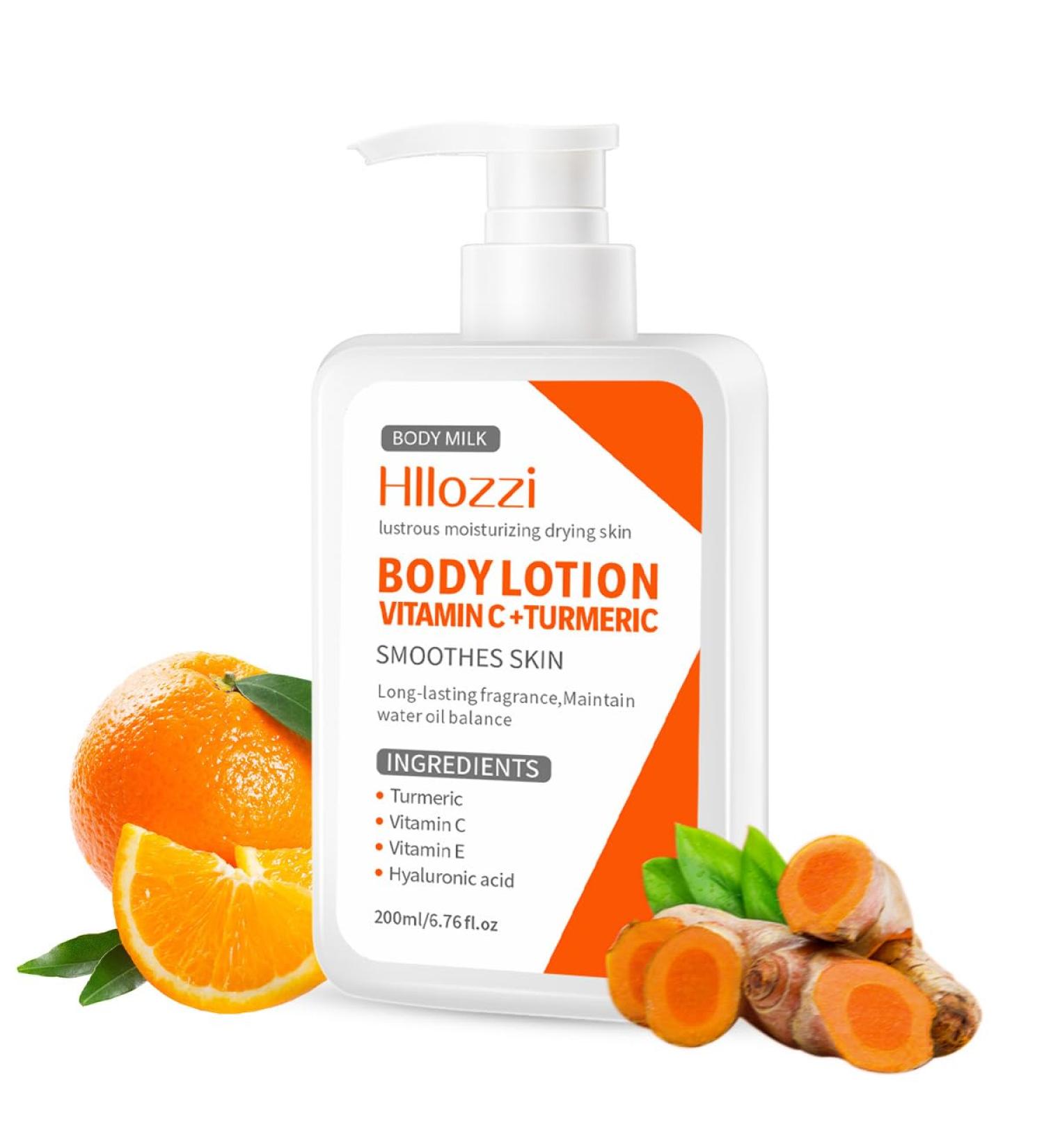 Moisturizing body lotion with vitamin C nourishes and repairs very dry or sensitive skin non-greasy and absorbs quickly comforts skin and locks in moisture (190g) - Buy Online on GoSupps.com