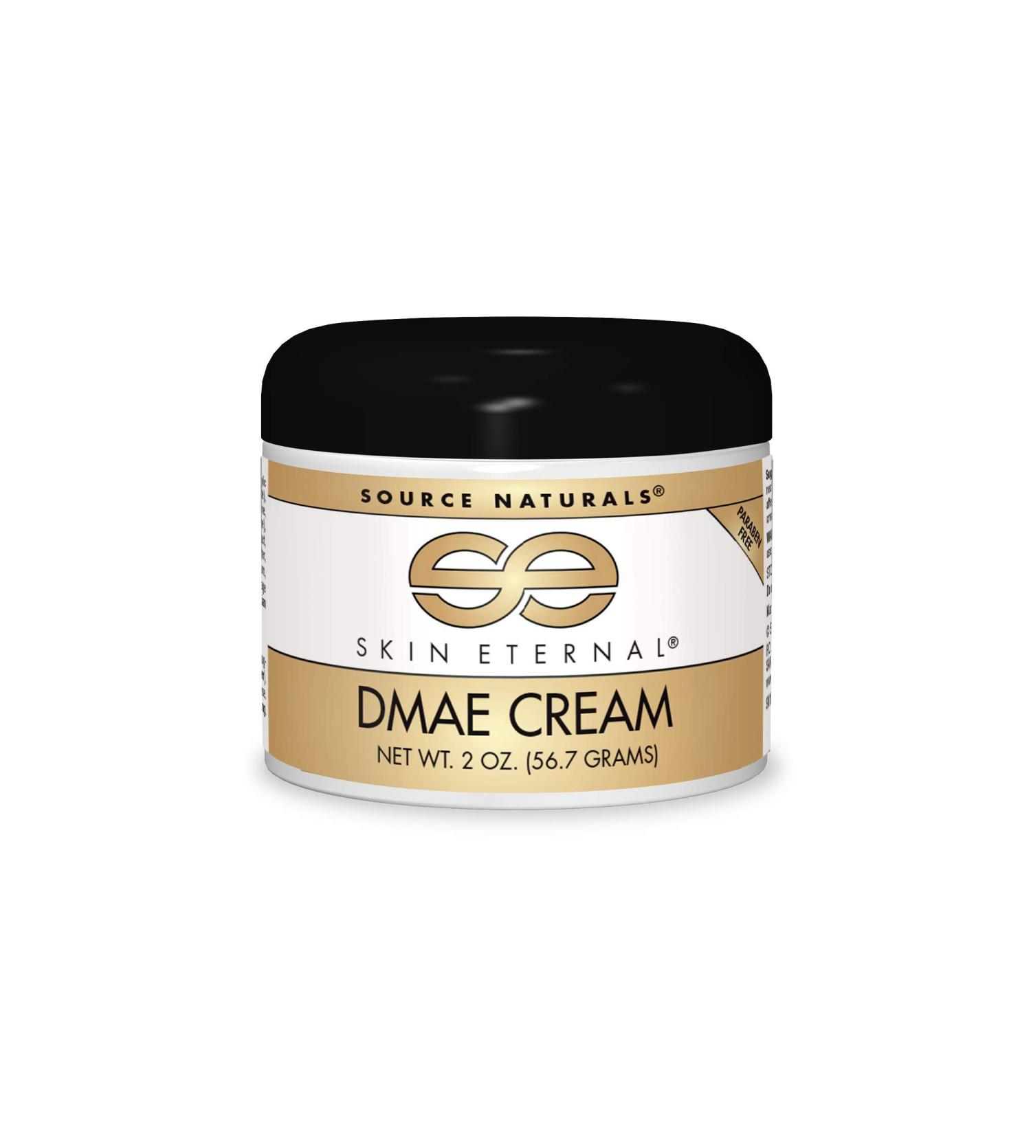 Source Naturals Skin Eternal DMAE Cream 2 oz - Anti-Aging Moisturizer for Youthful Skin - Buy Online on GoSupps.com
