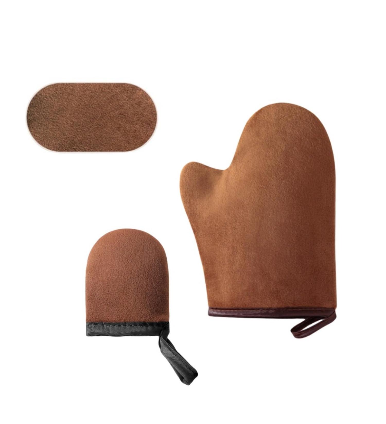 Norhogo 2 pieces Self Tanning Mitt selftanning mitts sunless glove applicator for selftanning capsule bronzer cream 2 pieces - Buy Online on GoSupps.com