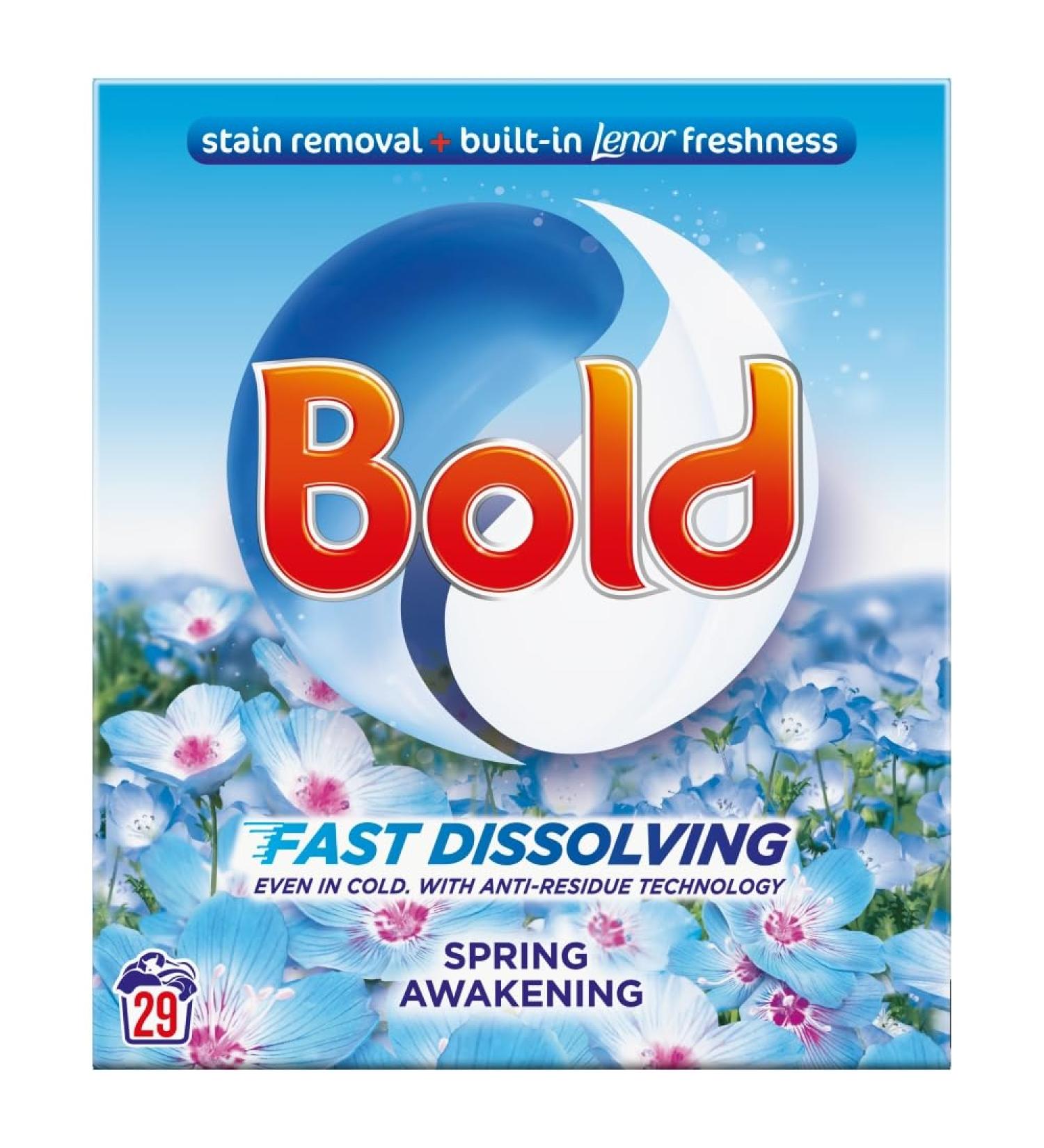 Bold Spring Awakening Washing Powder 29 Washes 1740g
