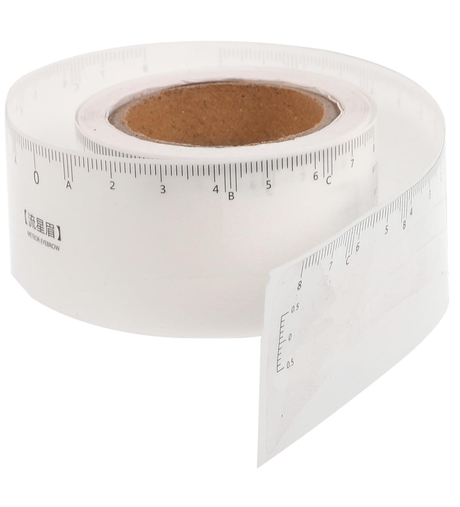 DRESSOOS 1 Roll Stickers Makeup Tools Brow Mapping Marker Eyebrow Ruler Eyebrow Trimming Drawing Pen - Buy Online on GoSupps.com