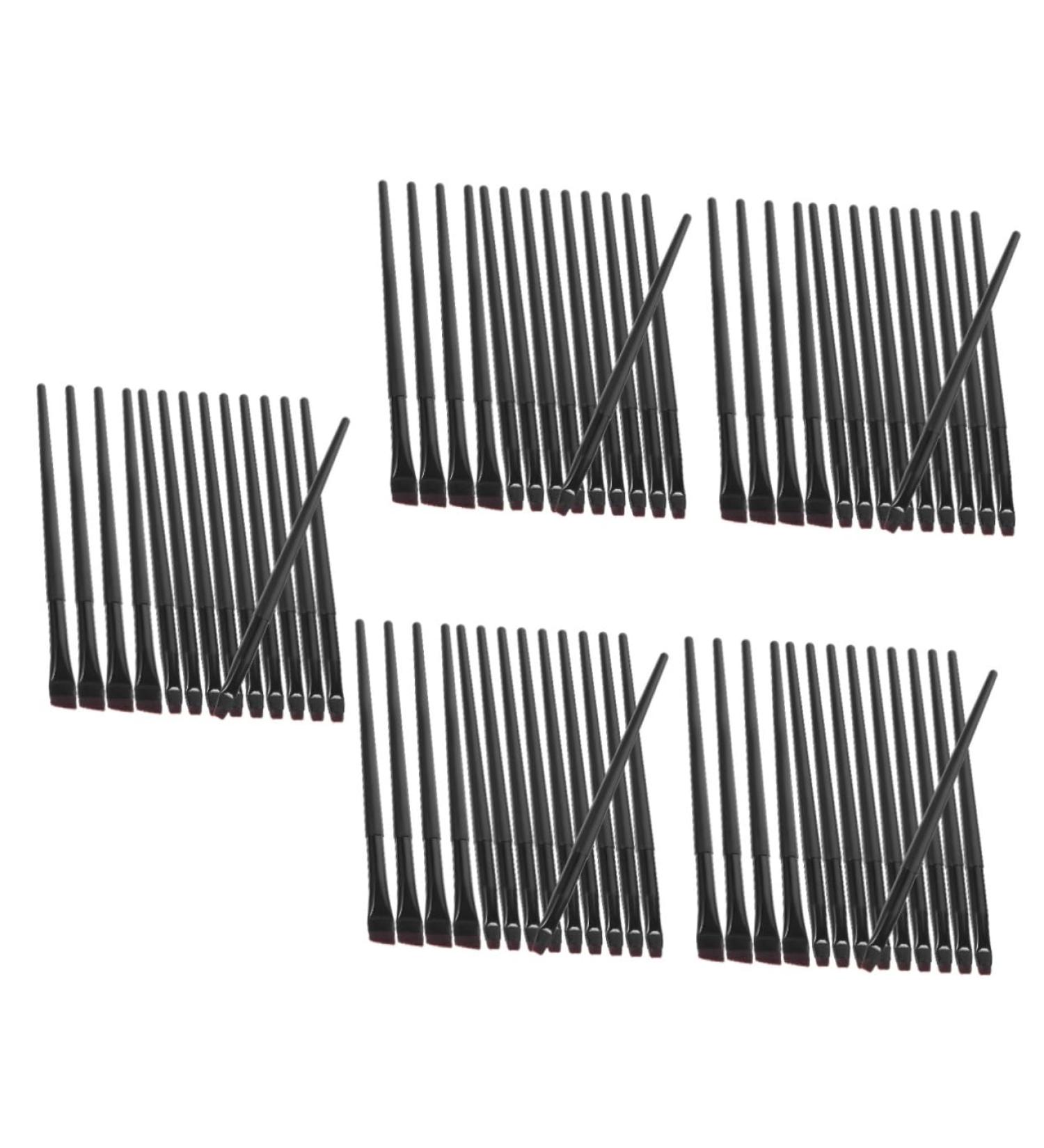 Hemoton 80 Pcs Eyeliner Brush Eye Makeup Tool Eyeliner Precision Brush Eye Brush for Eyeliner Eye Brush for Makeup Eye Liner Brush for Makeup Eye Precision Brush Makeup Eye Brush 14.50X0.90X0.70CMx5pcs Blackx5pcs - Buy Online on GoSupps.com