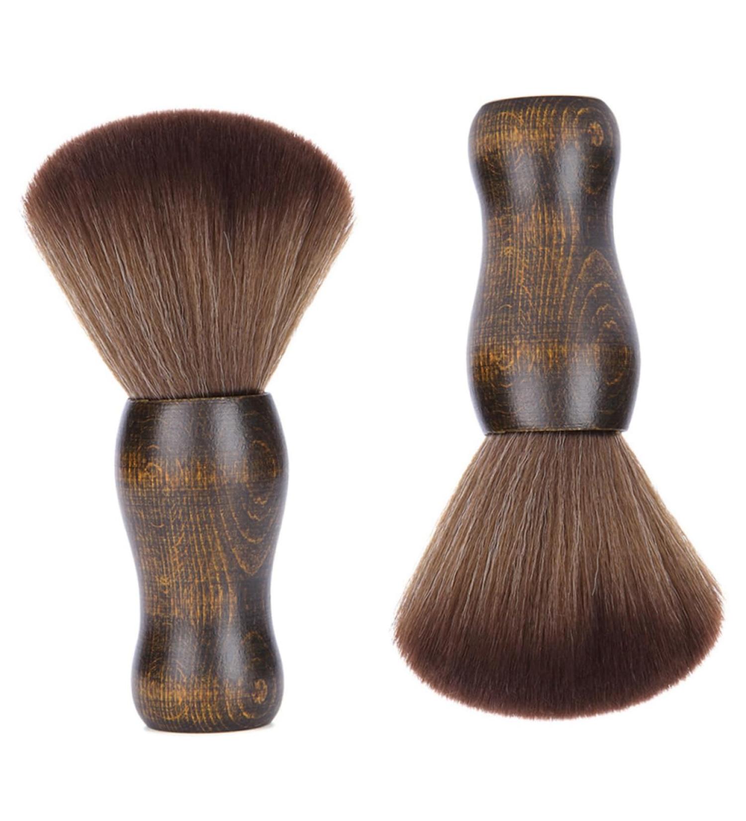 Ipetboom Hair Brush Facial Cleaning Brush Hair Cutting Brush Hair Salon Brush Detail Cleaner Large Neck Duster Brush Hair Salon Neck Duster Clay Flower Accessories Bride Bamboo - Buy Online on GoSupps.com