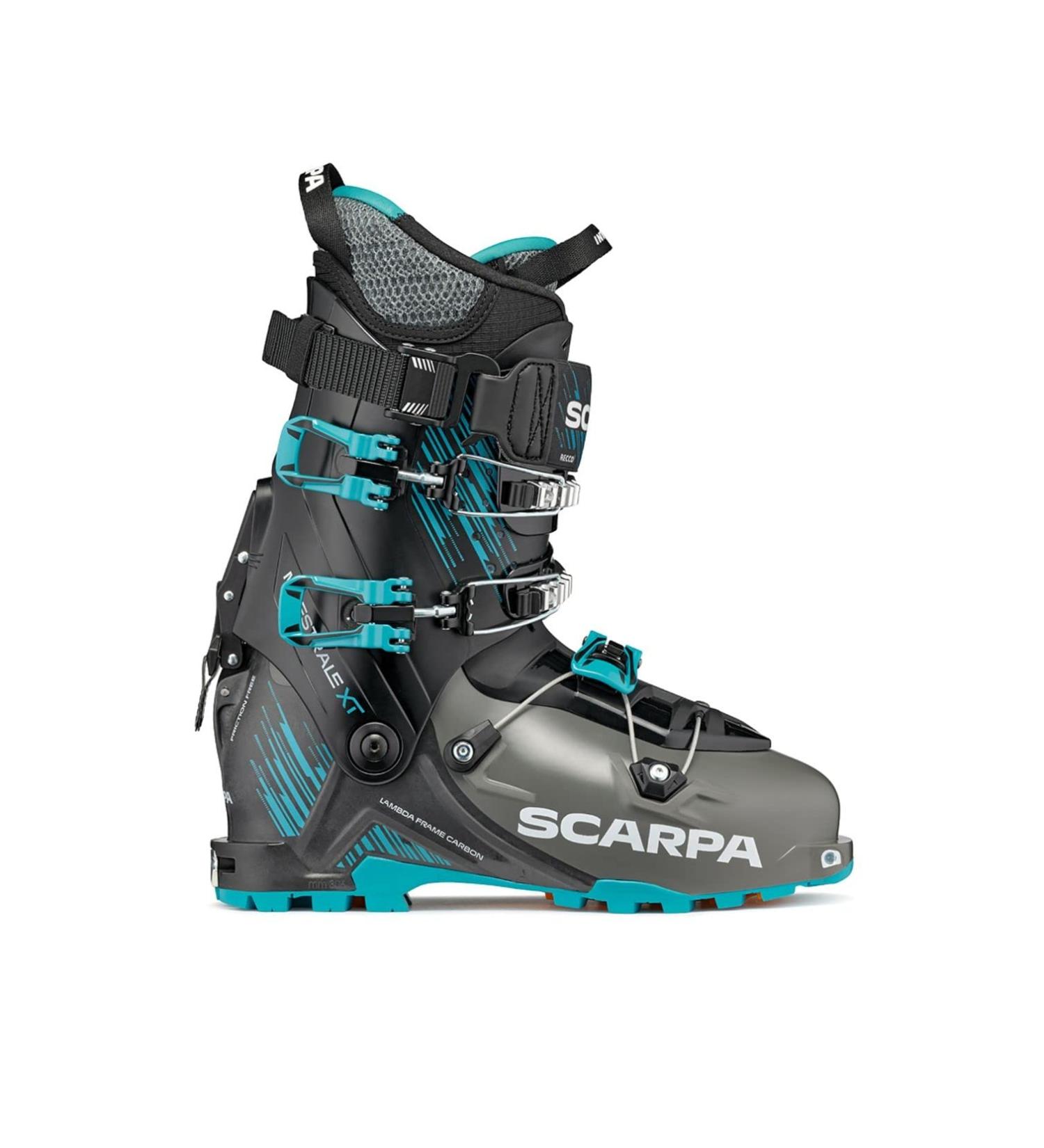 SCARPA Men's Maestrale XT Ski Boots | Backcountry & Downhill | Anthracite/Azure - Size 26 - Buy Online on GoSupps.com