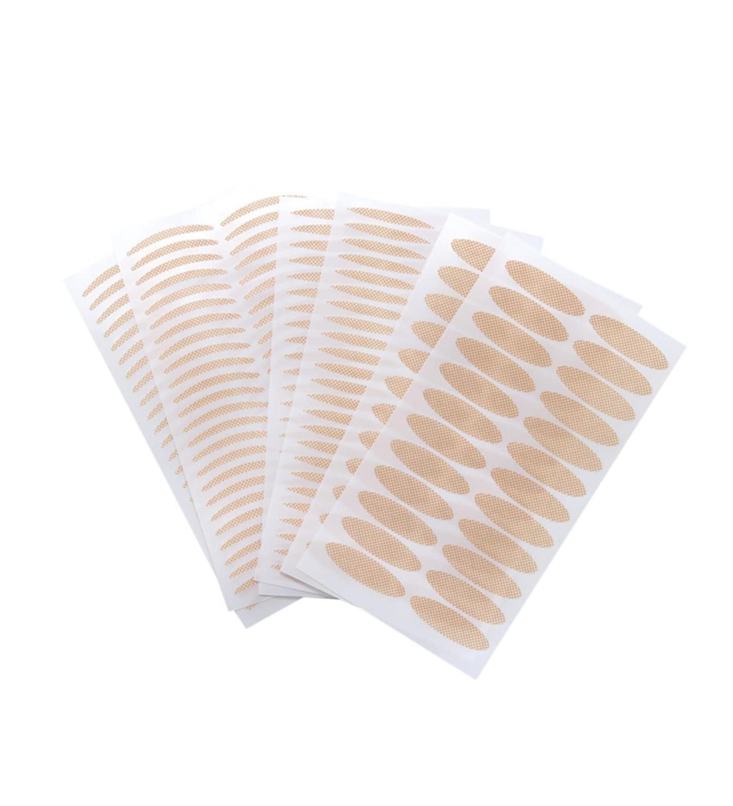 Mikinona 60 Sheets Stickers Fiber Eyelid Lift Strip Lace Double Eyelid Sticker Adhesive Tape No Trace Man - Buy Online on GoSupps.com