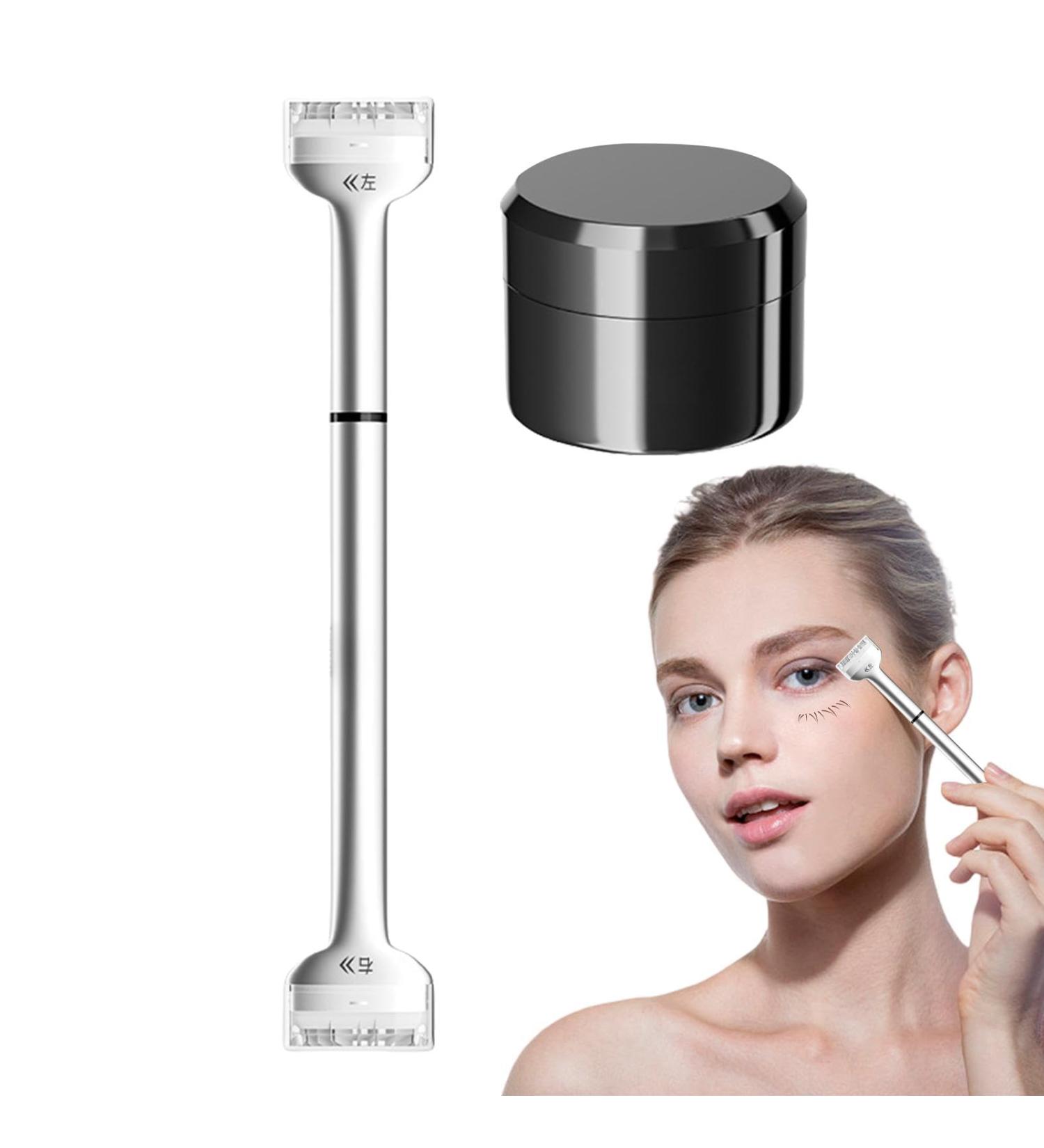 Lower Lash Stamp with Ink 2024 NEW Waterproof Double-Ended Bottom Eyelashes Stencil Stamps Lower Lashes Extensions Stamps Natural Eye Makeup Tool for Makeup Beginners Brown - Buy Online on GoSupps.com