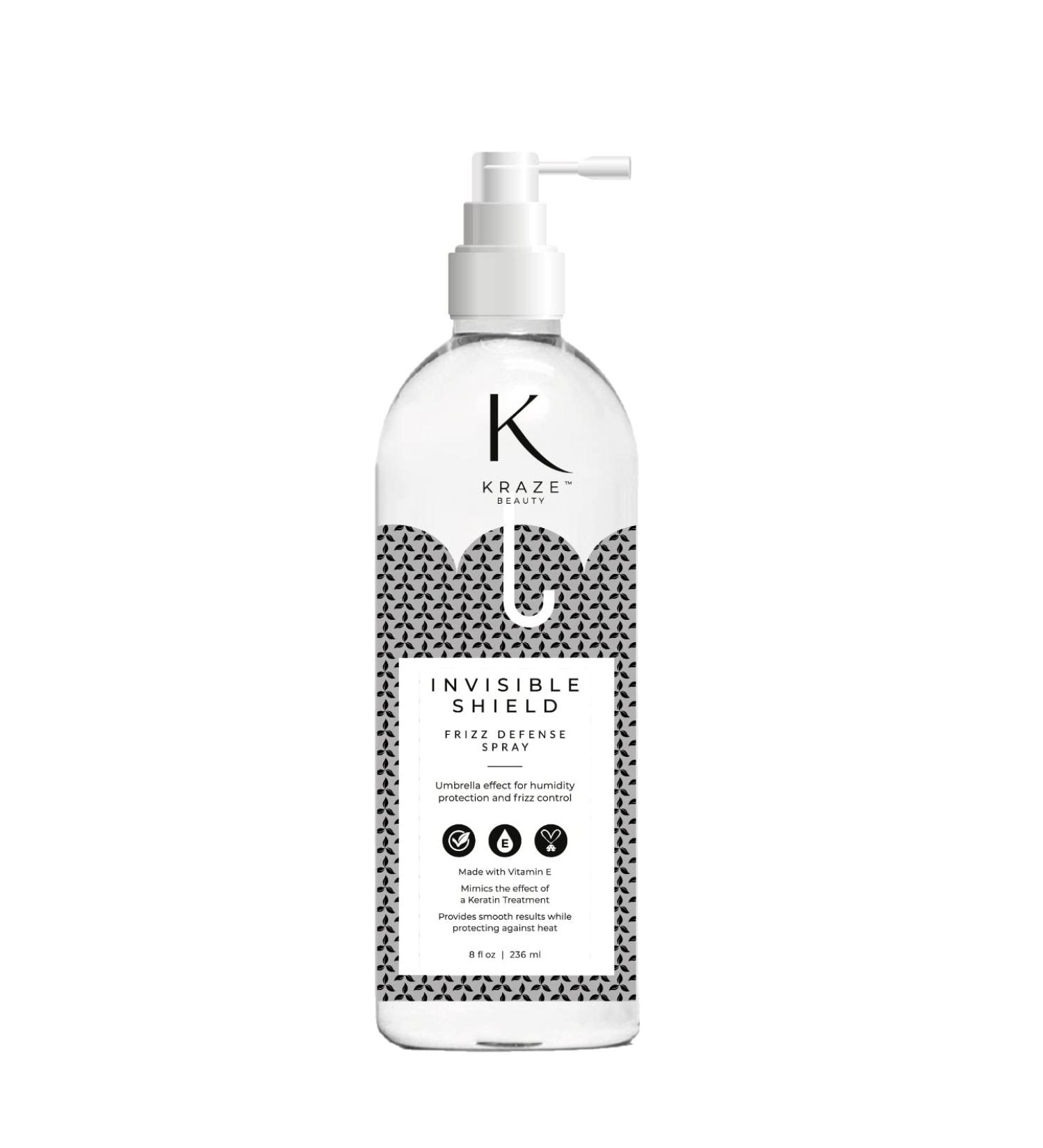 INVISIBLE SHIELD:100% biodegradable providing temporary realignment of hair fibers. humidity protection & control frizz resulting in natural lasting straightening effects without damage. 236ml - Buy Online on GoSupps.com