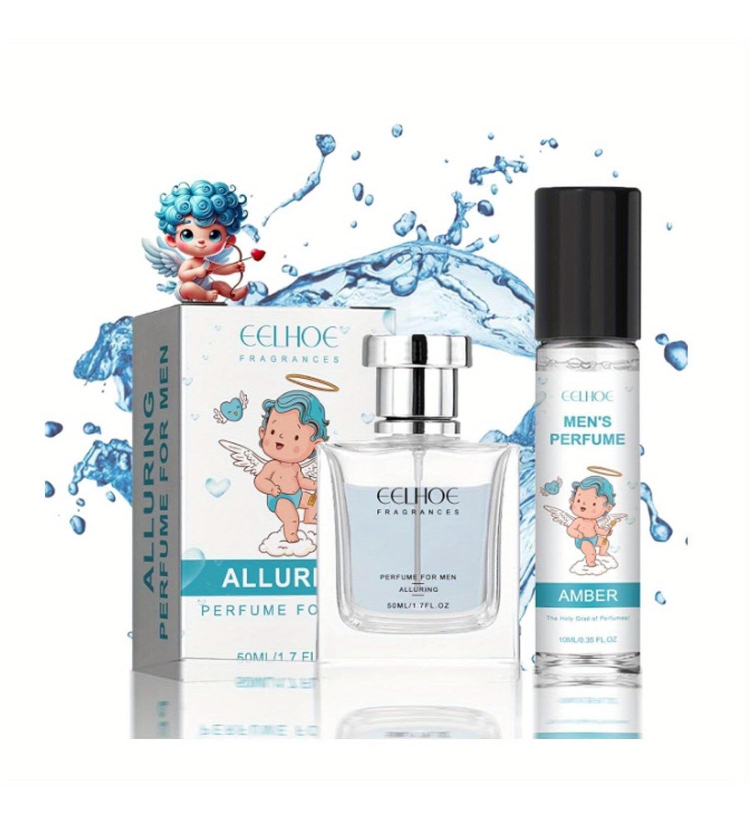 Cologne for Men Pheromone Long Lasting Romantic Perfume Fragrances Men with Pheromones 50ml+10ml Travel Set - Buy Online on GoSupps.com