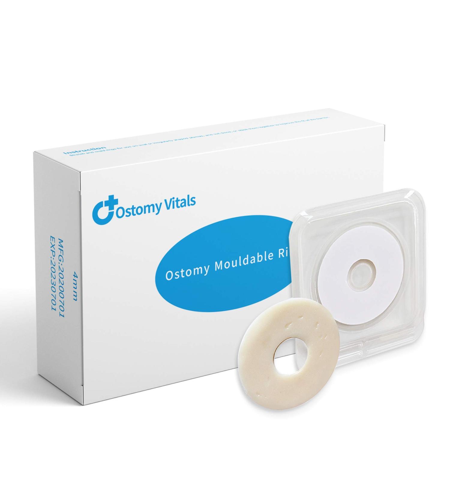 OstomyVitals | Buy Ostomy Barrier Rings & Stoma Rings Pack of 10 for Optimal Comfort | Fast International Shipping - Buy Online on GoSupps.com