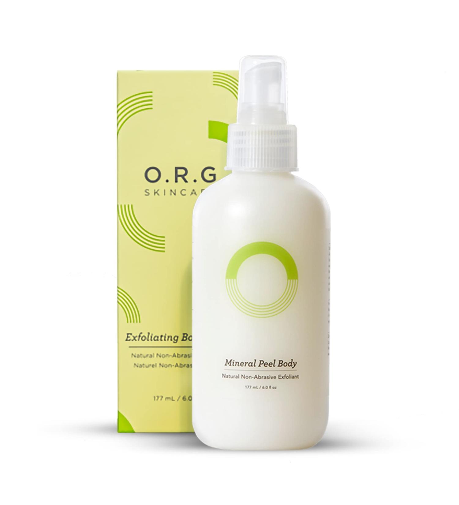 ORG Korean Deep Gel Exfoliating Body Scrub - Natural Cruelty Free Formula for Smooth & Glowing Skin - 6oz - Buy Online on GoSupps.com