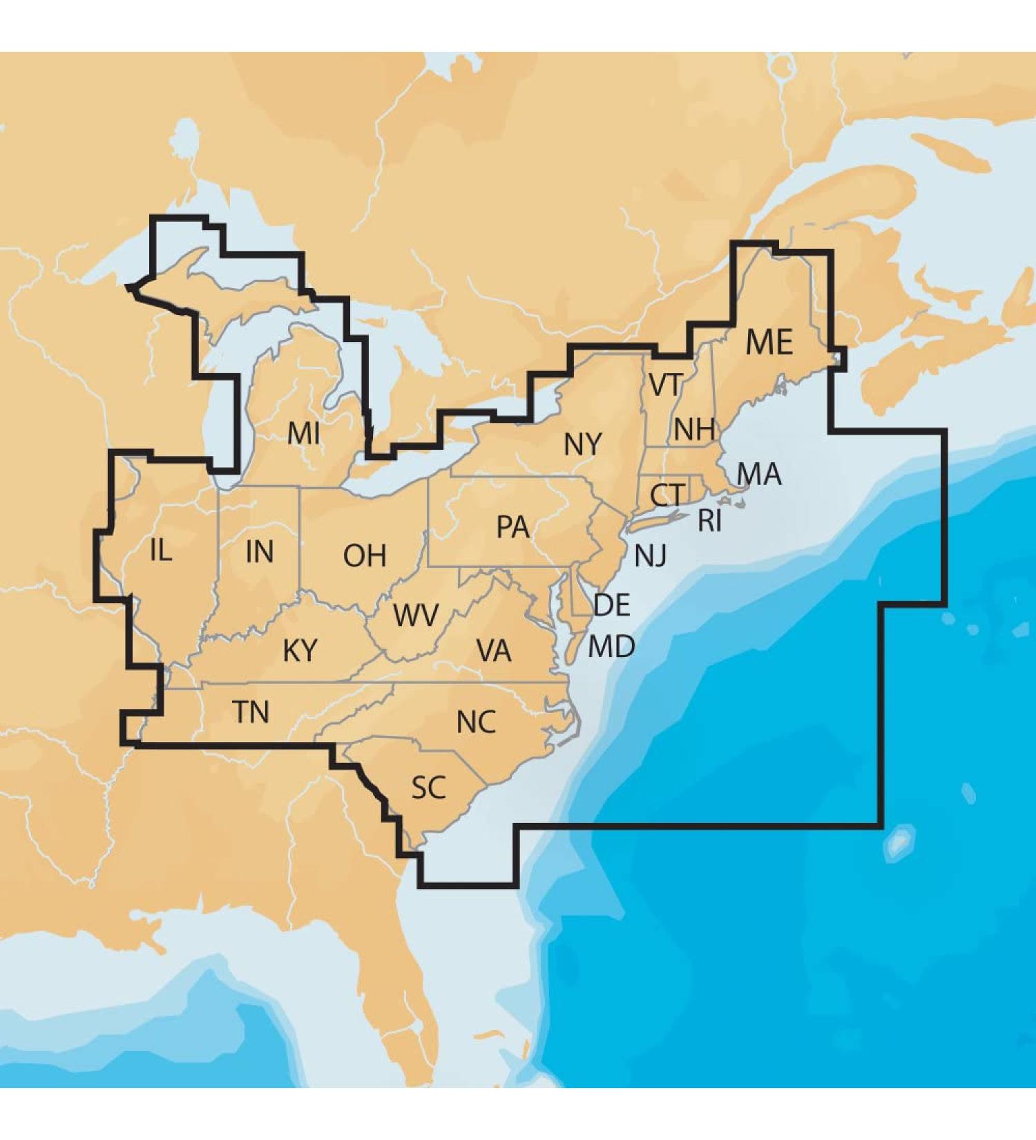 Navionics MSD/NAV+EA