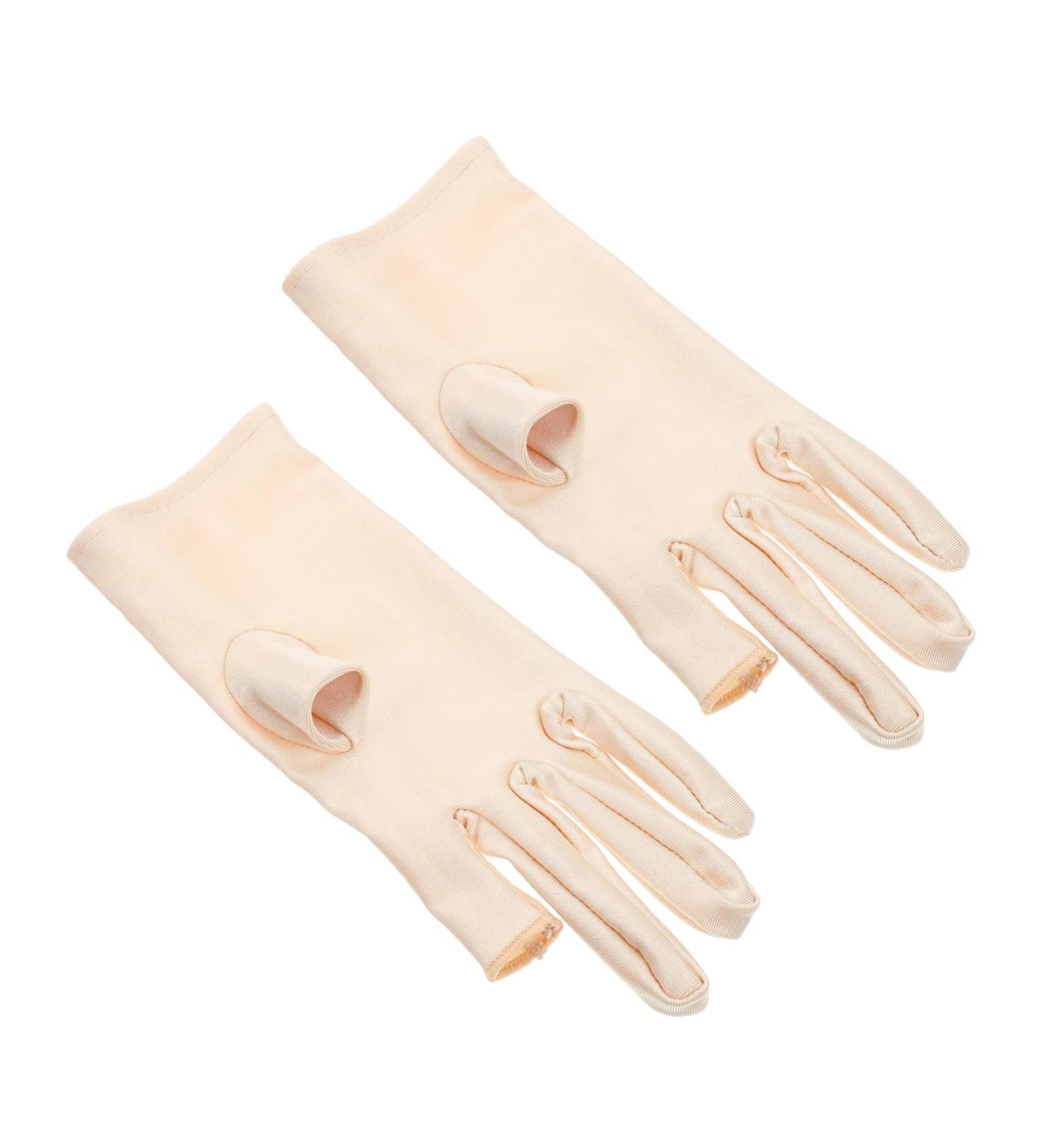 minkissy 1 Pair Ladies Sun Protection Gloves Mittens Gloves Gloves Riding Gloves Ladies Golf Gloves Summer Gloves UV Hand Glove UV Shield Gloves Salon Manicure Gloves Non-slip 21x7.5x0.8cm - Buy Online on GoSupps.com
