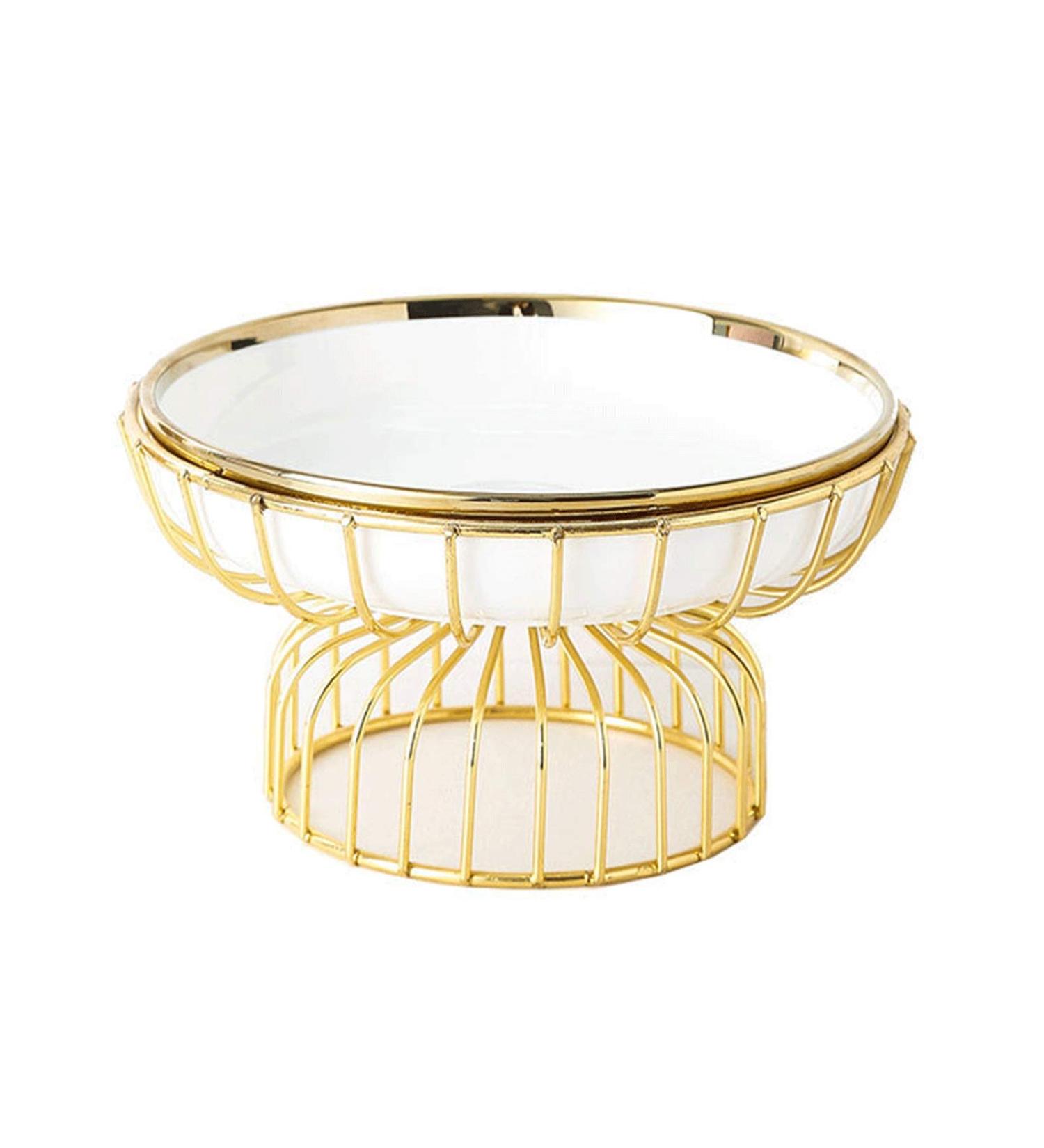 Fruit Fruit Bowl European Style Fruit Basket Stand Home CeramicsFruit Bowl Vegetables Organizer Storage Counter Top Fruit Holder for Kitchen Decorative Fruit Basket Plates (Color - Buy Online on GoSupps.com