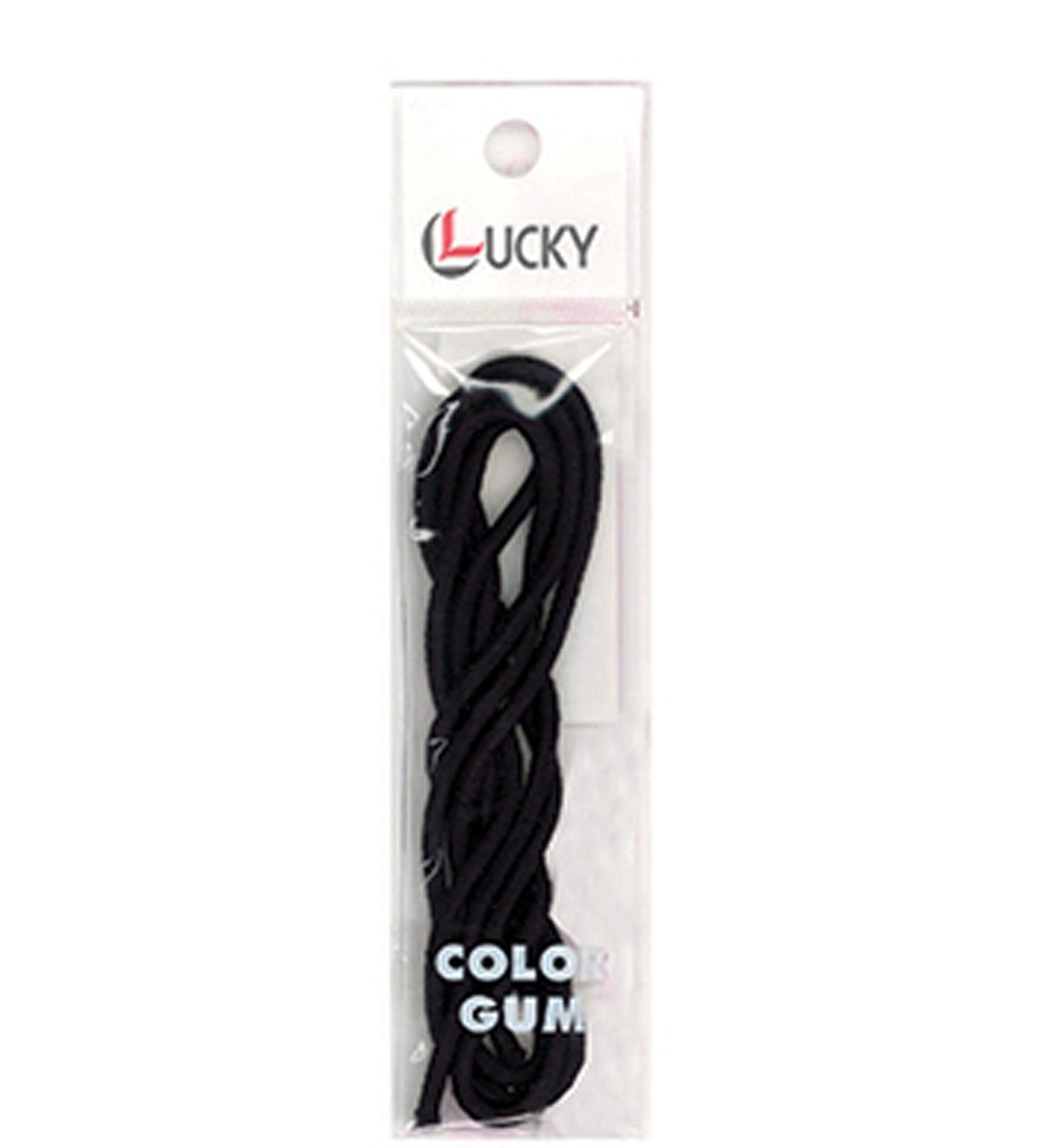 Japanese Lucky Trendy Color Gum Hair Ties - DIY Elastic Ribbon for Cheer & Gymnastics - Cut Your Own Length (12 pack) - Made in Japan - BLACK - Buy Online on GoSupps.com