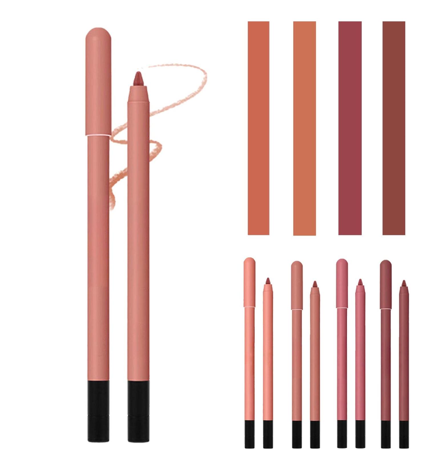 AONAT Professional Waterproof Lip Liner - Soft Long-Lasting Lip Contour Pencil in Apricot | Matte Finish for Perfect Kiss & Color - Buy Online on GoSupps.com