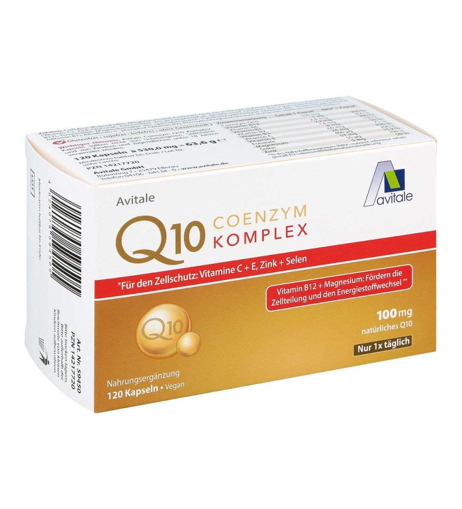 Buy Coenzyme Q10 100 mg Capsules - Boost Energy & Heart Health | Free Worldwide Shipping - Buy Online on GoSupps.com