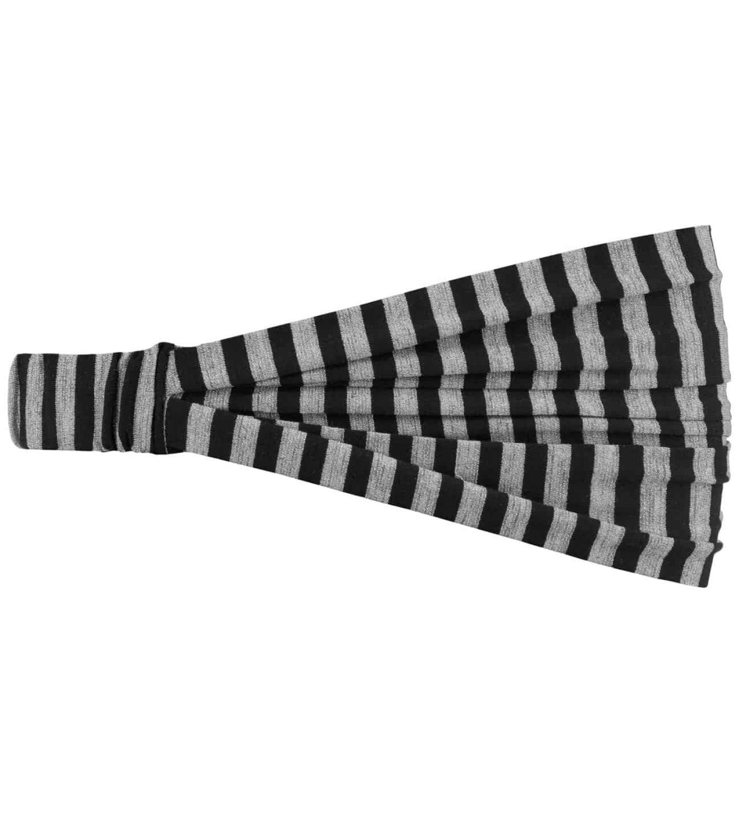 Buy Lipodo 3 in 1 Lurex Stripes Headband - Versatile Women's Accessory with Gloss Threads - Black - Spring/Summer Collection - International Shipping - Buy Online on GoSupps.com