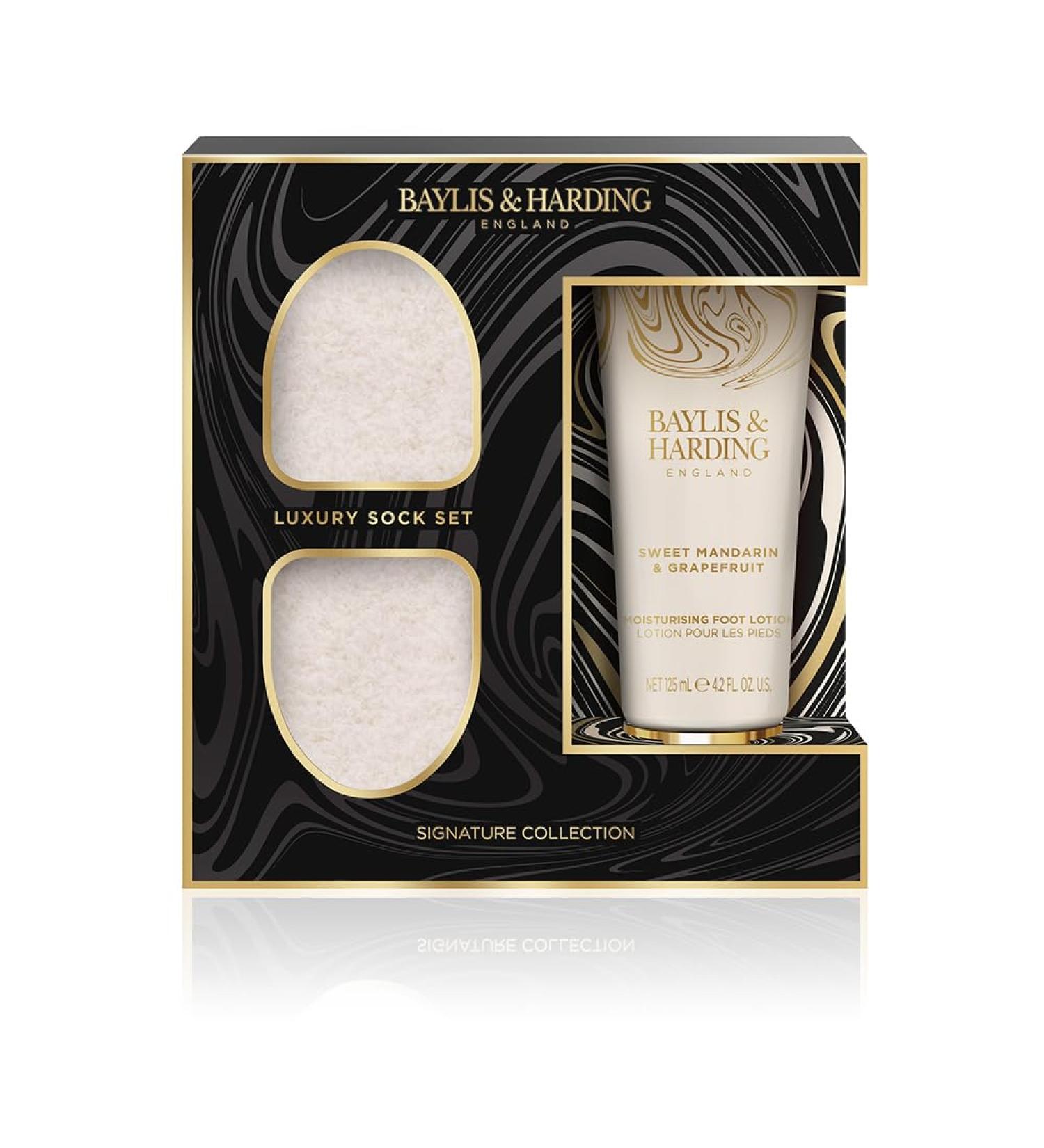Baylis & Harding Sweet Mandarin and Grapefruit Luxury Foot Care Gift Set - Vegan Friendly - Buy Online on GoSupps.com
