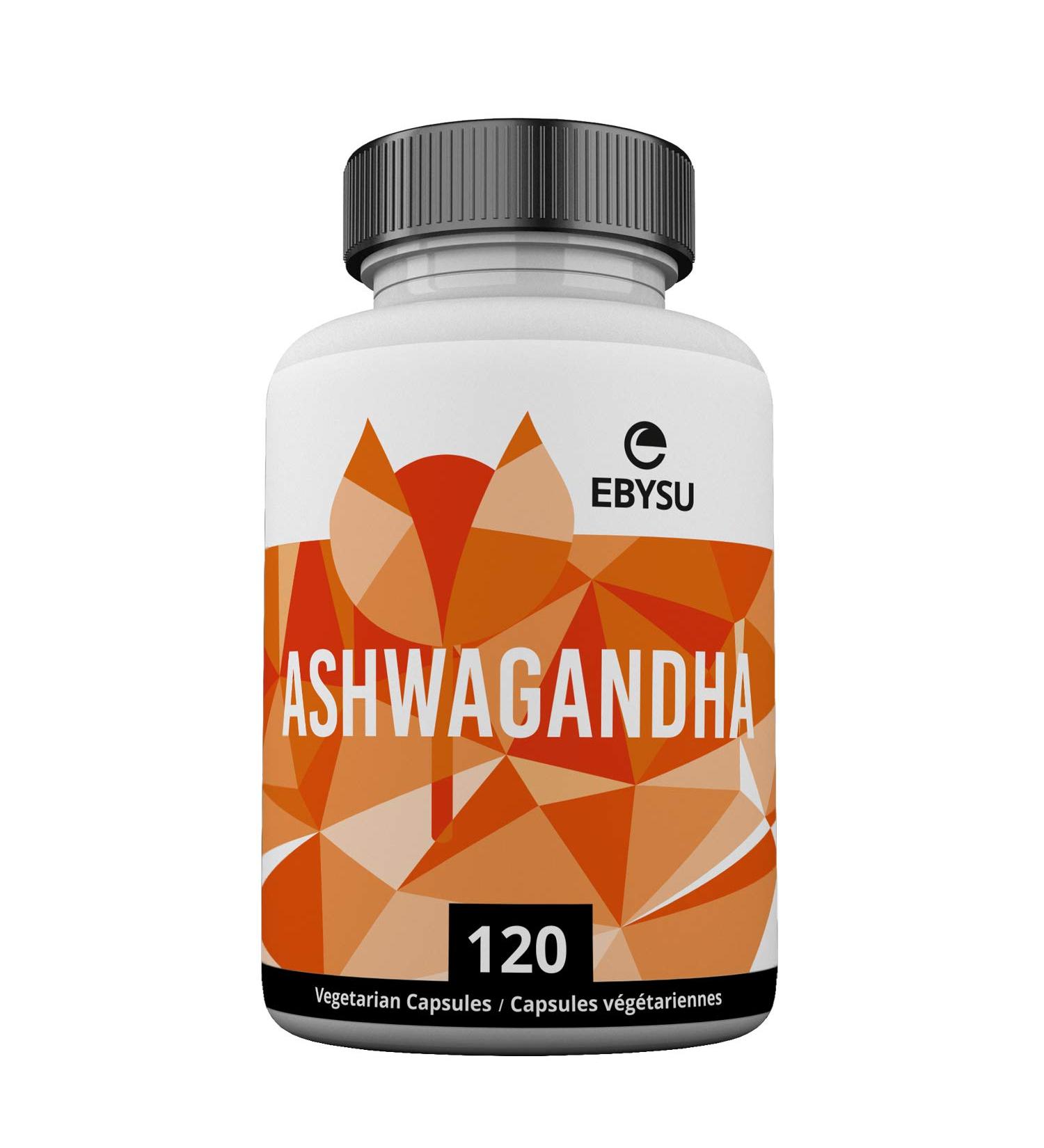 EBYSU Ashwagandha Supplement (120 Capsules) Ashwagandha with Black Pepper Extract Traditionally Used in Ayurveda Ashwagandha Capsule for Nervine Tonic Sleep Aid & Memory Enhancement 650mg - Buy Online on GoSupps.com
