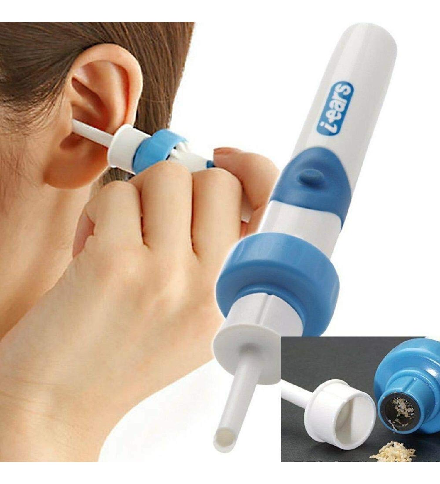 Electric Ear Wax Removal Vacuum Cleaner Tool - Painless Earpick Device - Buy Online on GoSupps.com