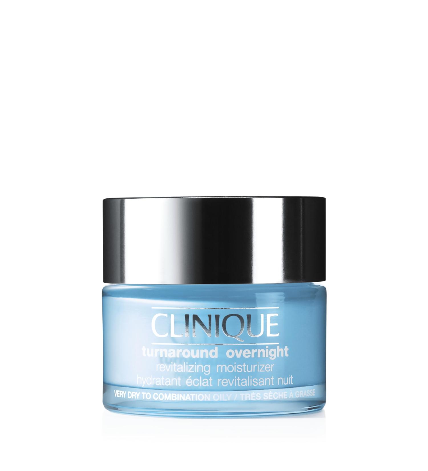 Clinique Turnaround Overnight Revitalizing Moisturizer Face Cream | Hydrating + Plumping 1.7 Fl Oz New Formulation 1.7 Fl Oz (Pack of 1) - Buy Online on GoSupps.com