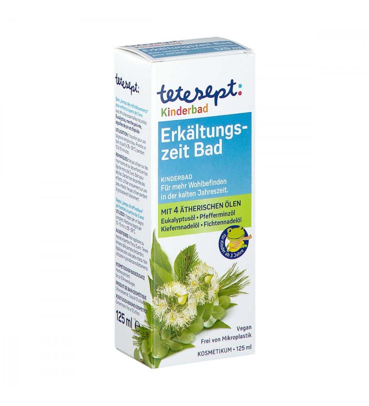 TETESEPT Children's Bath Cold Season 125 ml - Soothing Relief for Kids | Shop Internationally - Buy Online on GoSupps.com