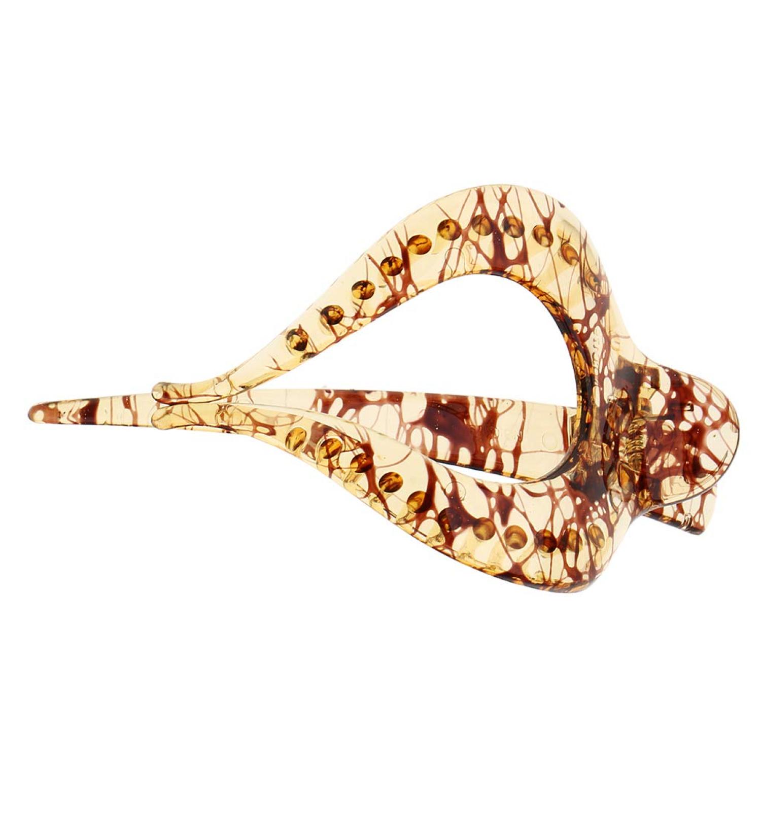 Fenteer Large Dark Brown Hair Clip - Hair Claw Clamp & Grip for Ponytails | International Shipping Available - Buy Online on GoSupps.com