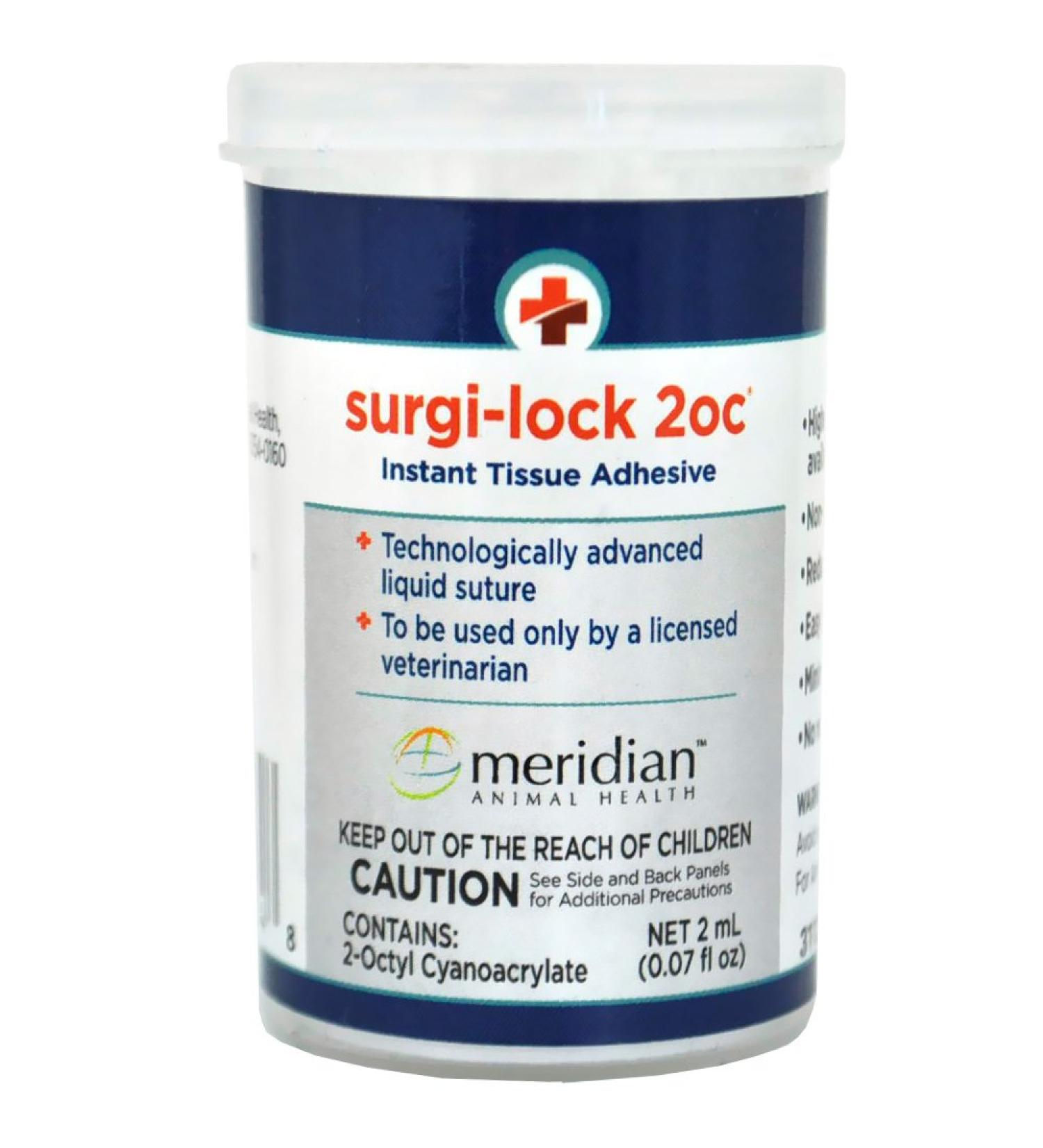 Meridian Surgi-Lock 2oc Instant Tissue Adhesive